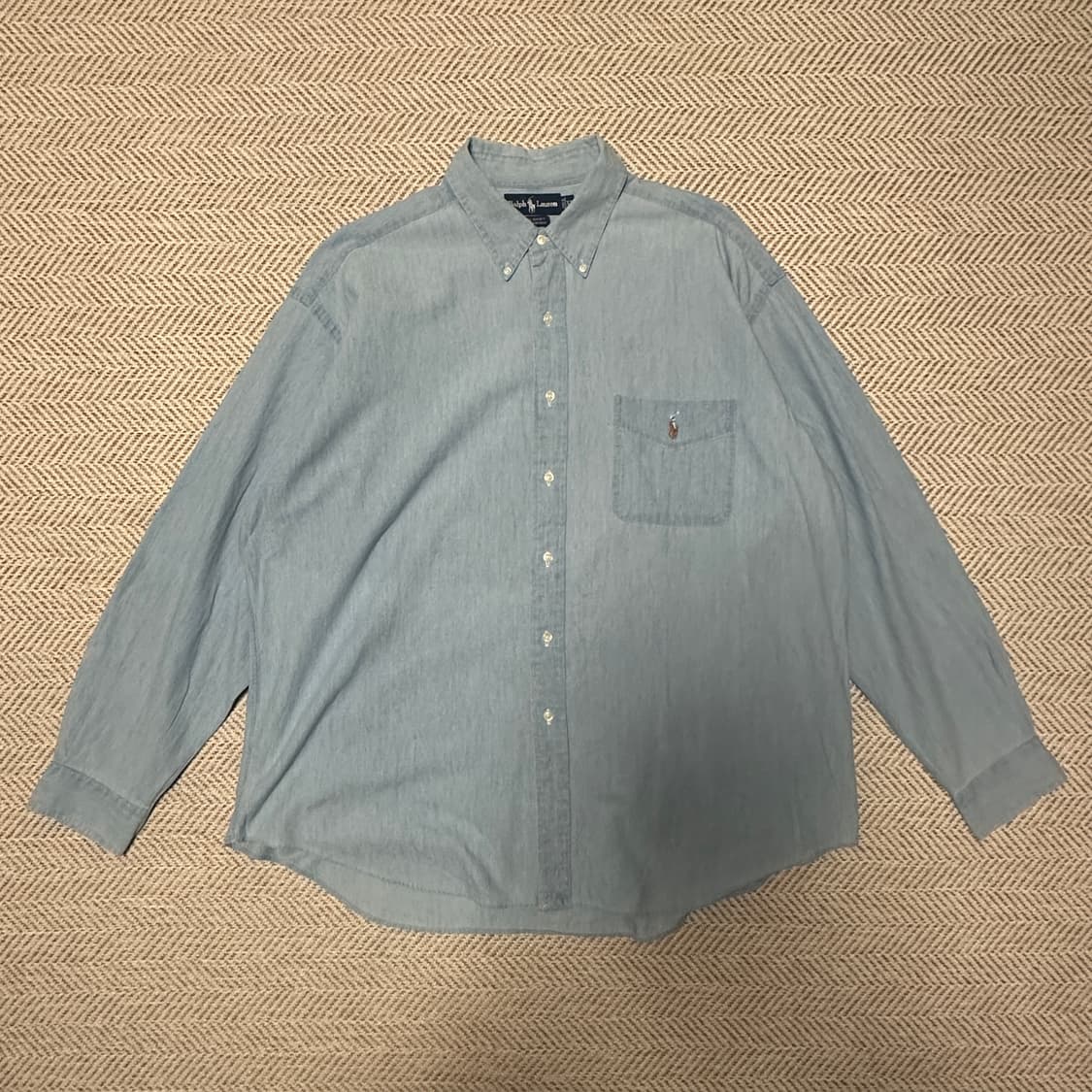 POLO RALPH LAUREN big shirt denim 상품이미지1
