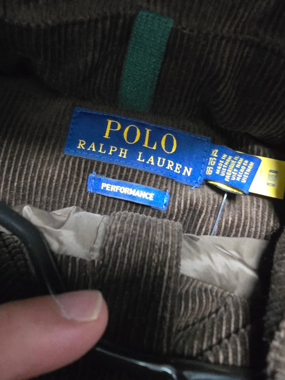 폴로 코듀로이 패딩 브라운
- XL 사이즈 상품이미지4