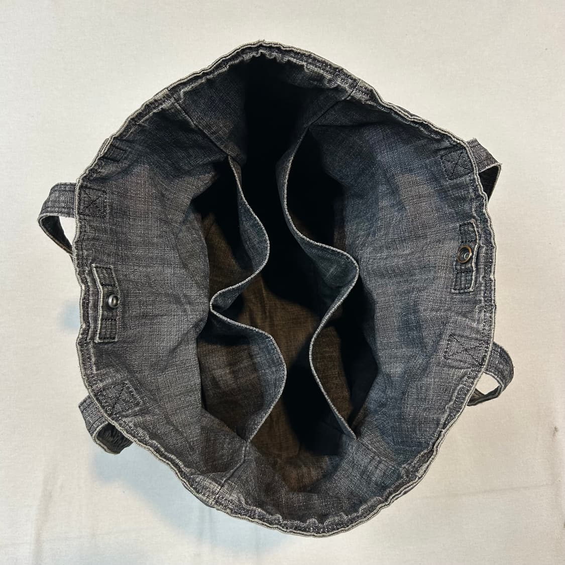 요시다 포터 온스 코튼 블랙 데님 숄더백 토트백 P05 상품이미지8