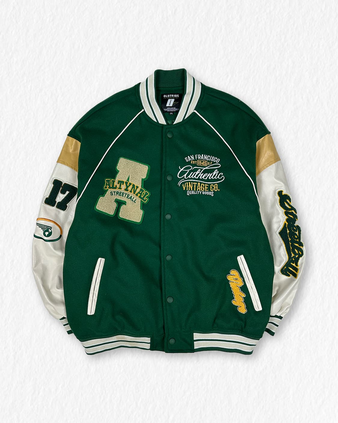 올드트라이브 바시티 자켓 상품이미지1