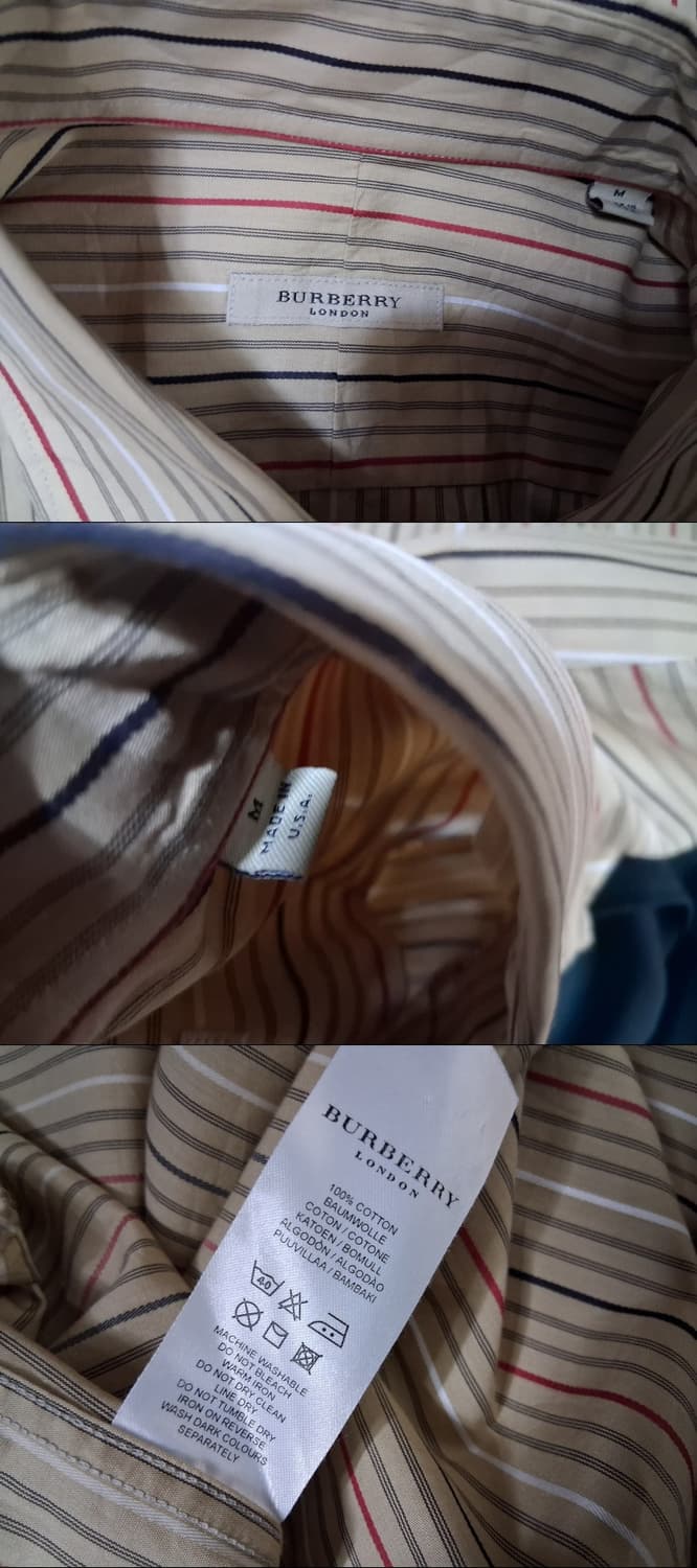 버버리 런던 스트라이프 면셔츠 드레스셔츠겸 캐쥬얼
100L 상품이미지7
