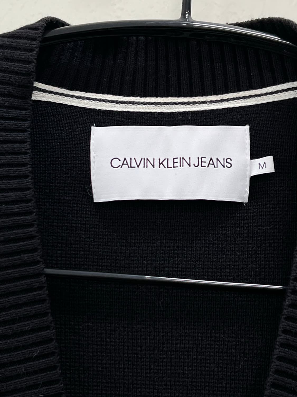 켈빈클라인 가디건 블랙 상품이미지4