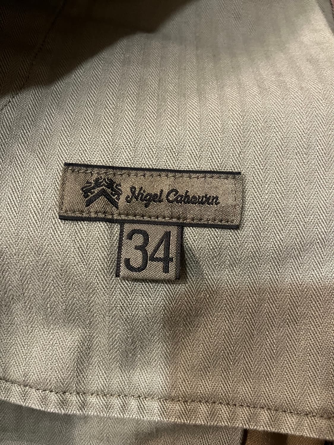 나이젤카본 아미 카고 팬츠 헤링본 34 상품이미지4