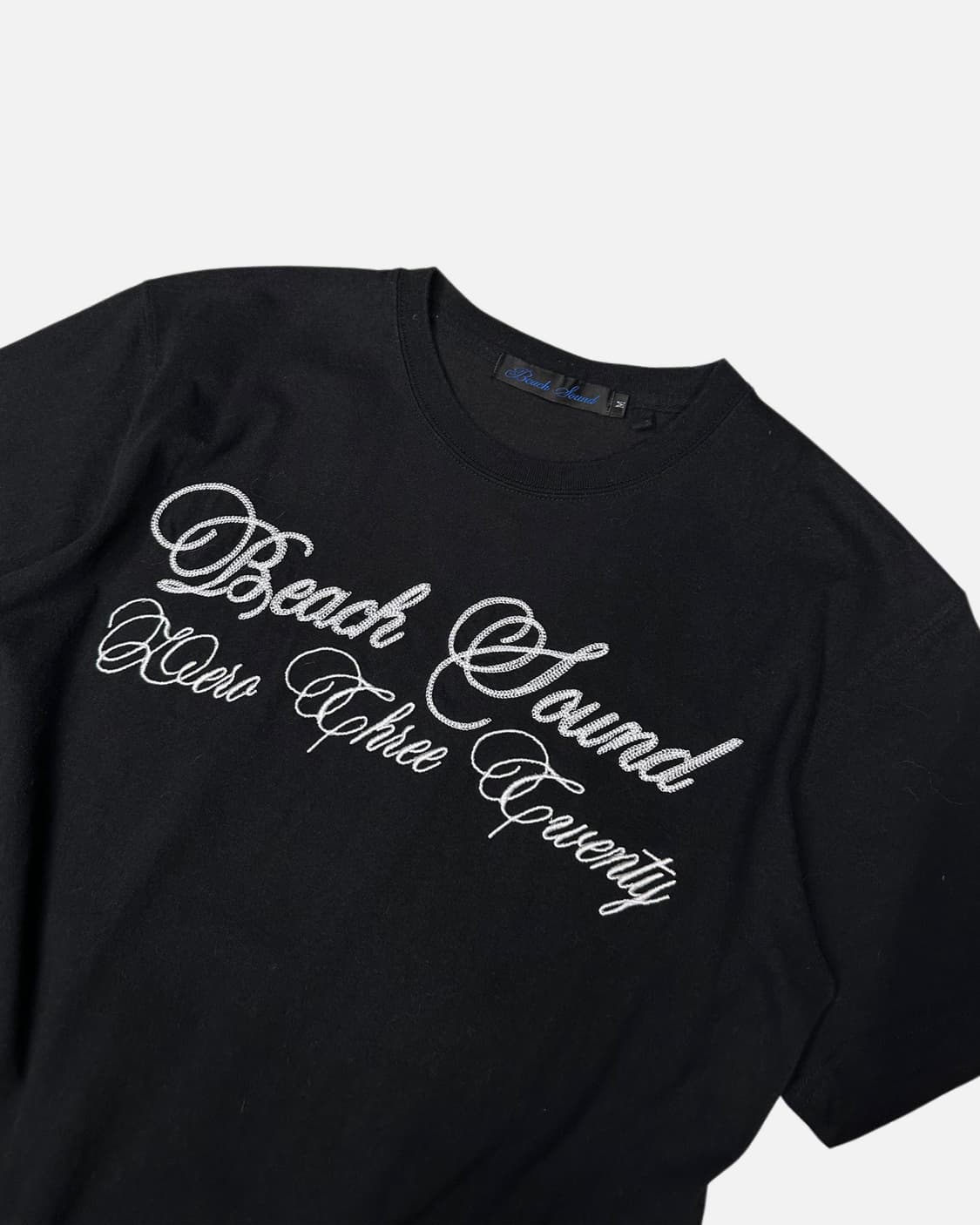 embroidery logo lettering t-shirt 상품이미지3