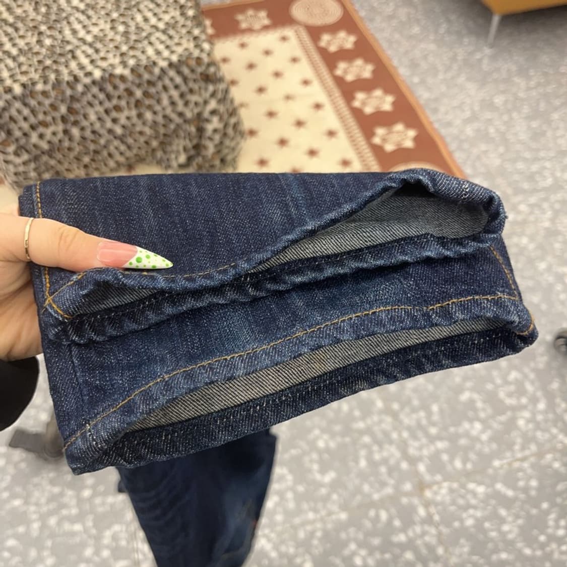 리바이스 504 올드스쿨 빈티지 워싱 데님팬츠 32인치 C09160 상품이미지8