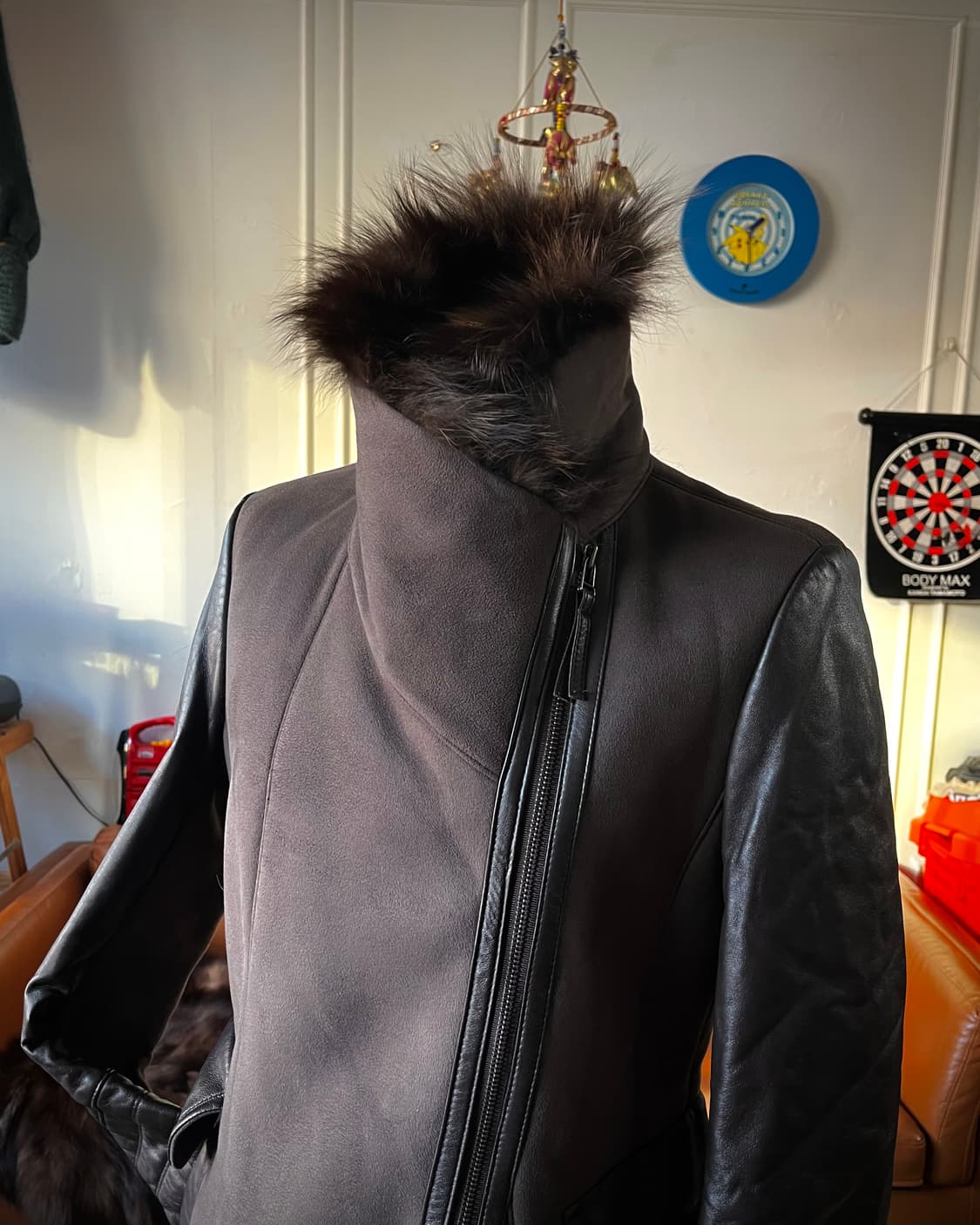 ARDENT MIZ Italian Fox & Lamb V-Kei Coat 상품이미지3