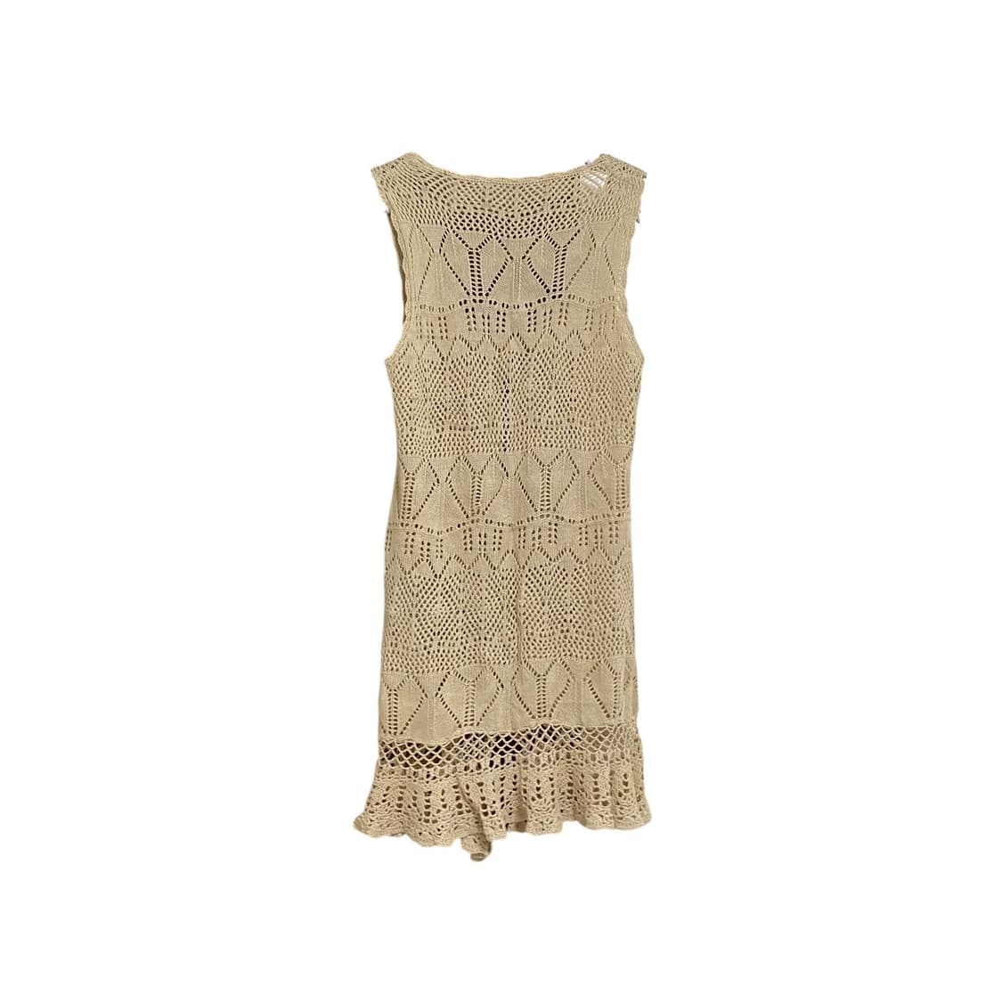 크로쉐 베이지 롱 가디건 상품이미지2