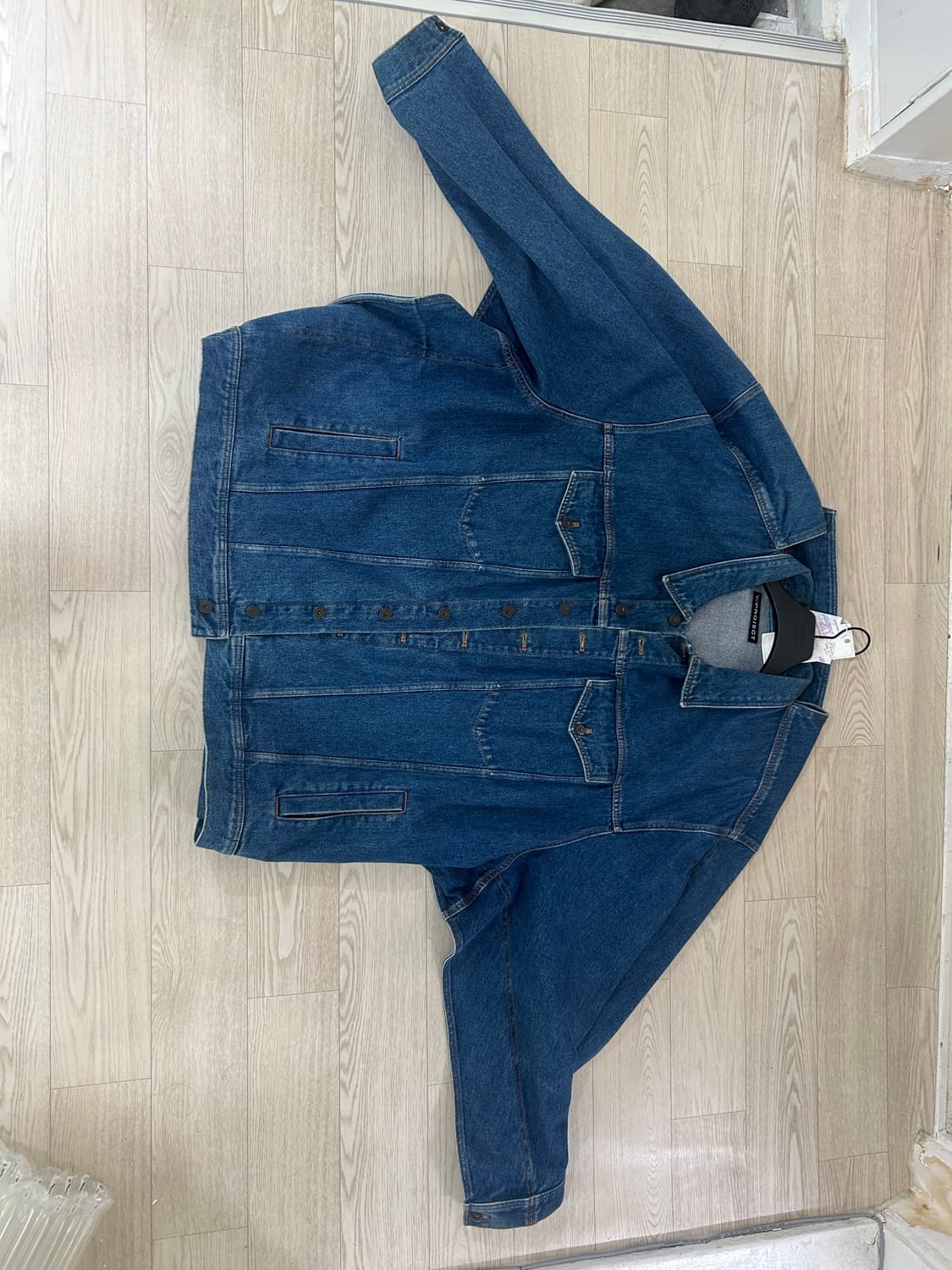 와이프로젝트 판넬 데님 자켓 XL 상품이미지3