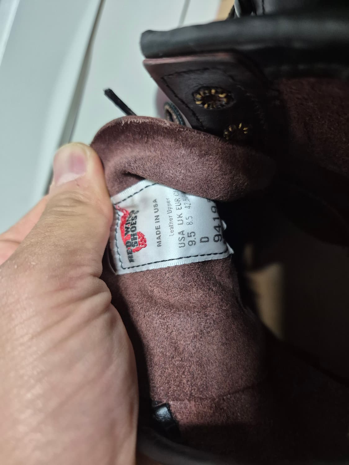 275 레드윙 벡맨 9419 블랙체리 엑스칼리버 상품이미지2