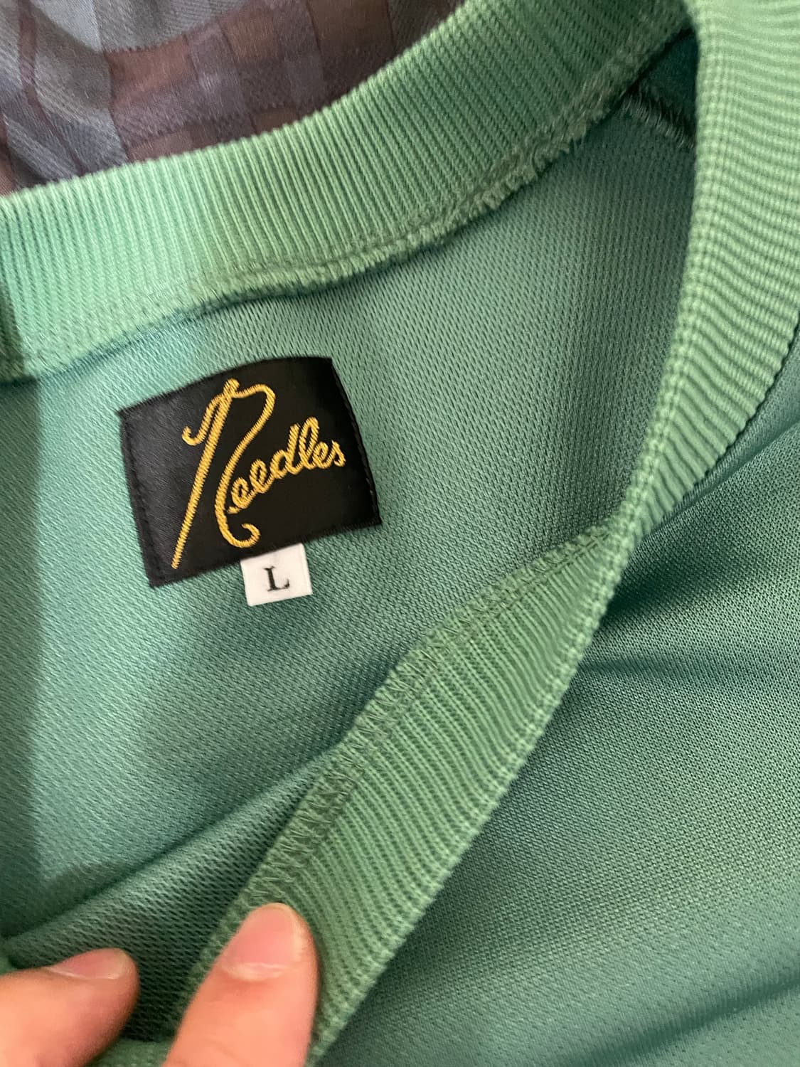 니들스 맨투맨 / 그린 / xl 상품이미지3