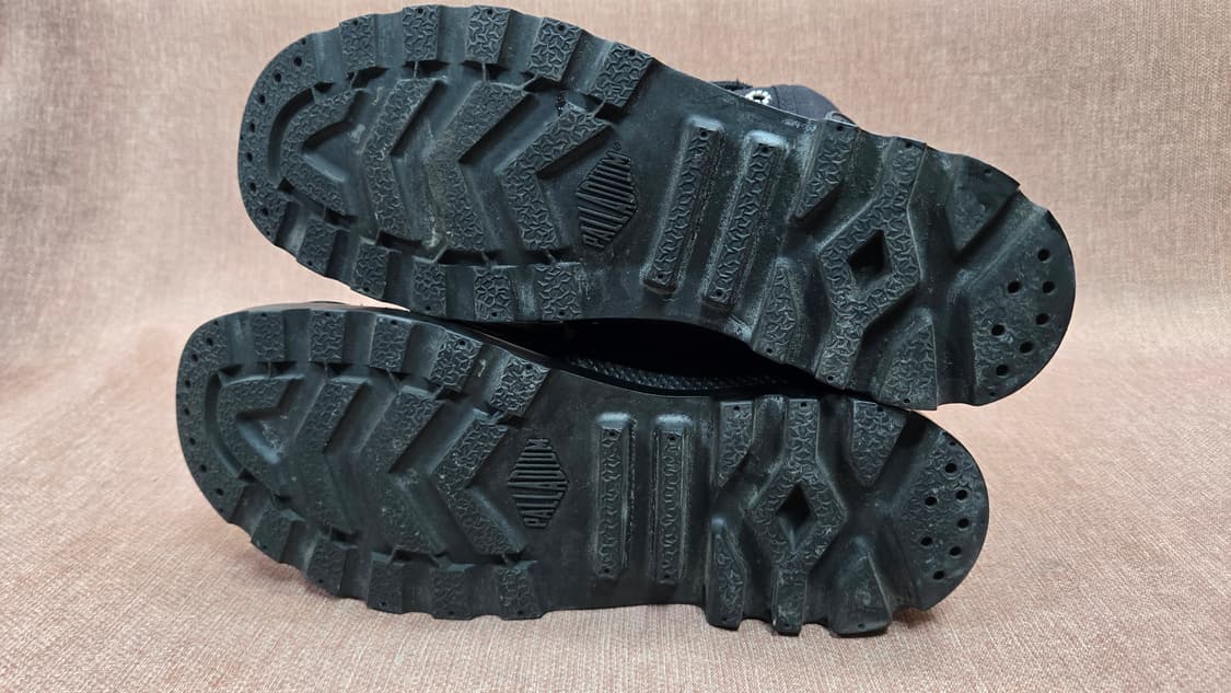 팔라디움 275mm- 블랙 캔버스 롤탑 부츠 상품이미지5