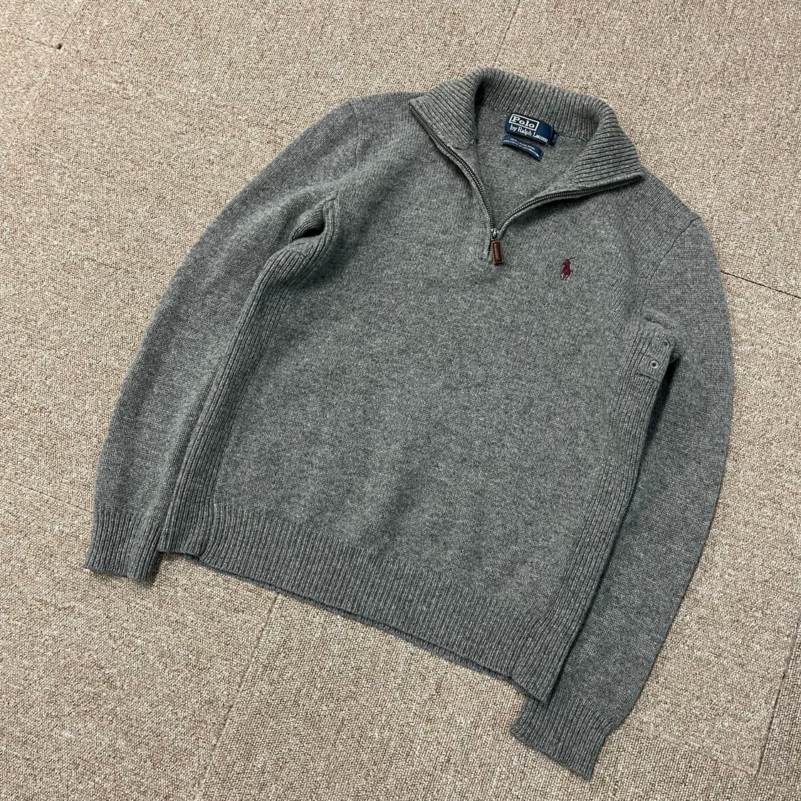  폴로 랄프로렌 반집업 니트 상품이미지1