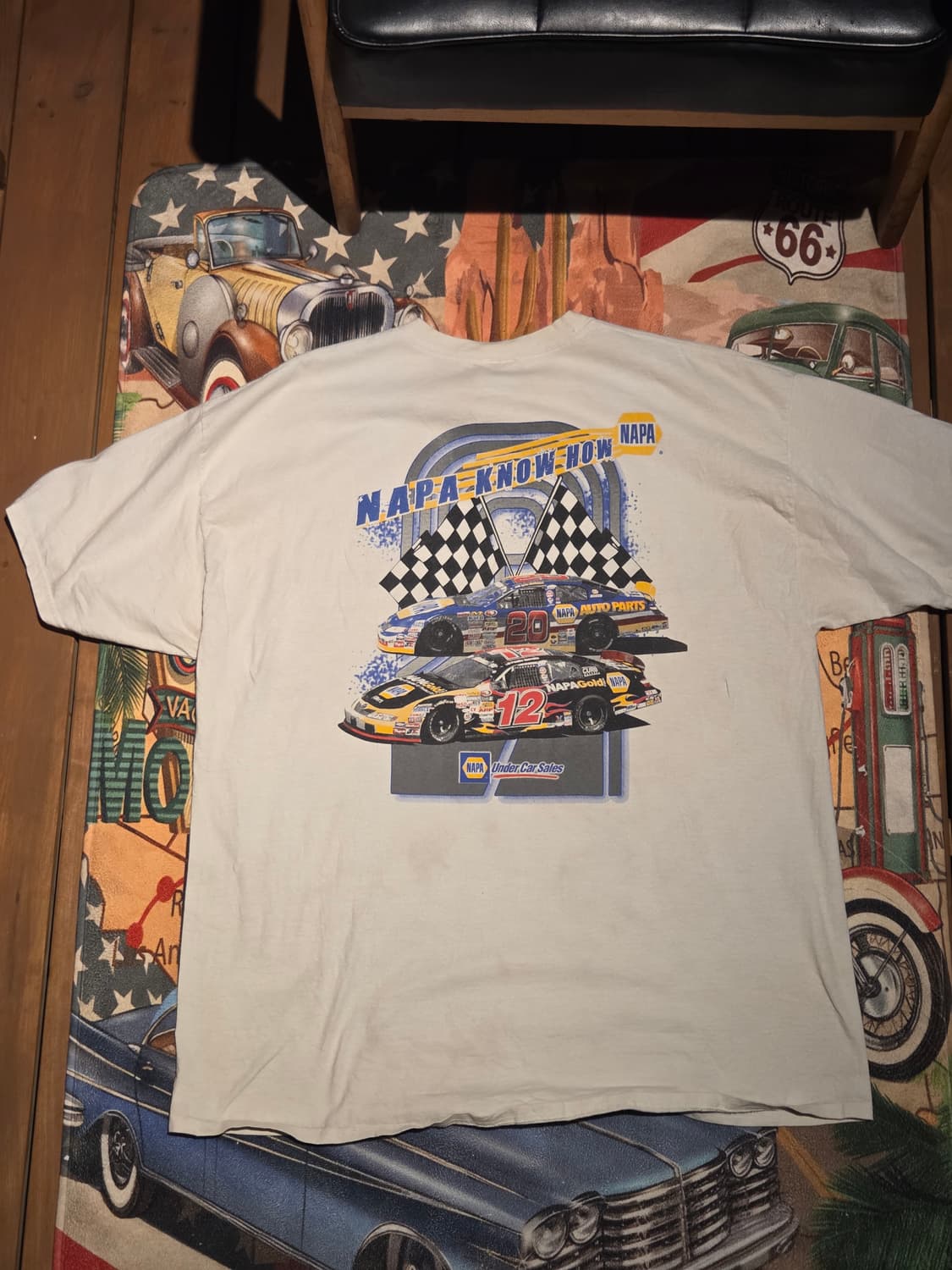 NASCAR 2010년 12,20번 우승 기념 NAPA 그래픽 티셔츠 상품이미지2