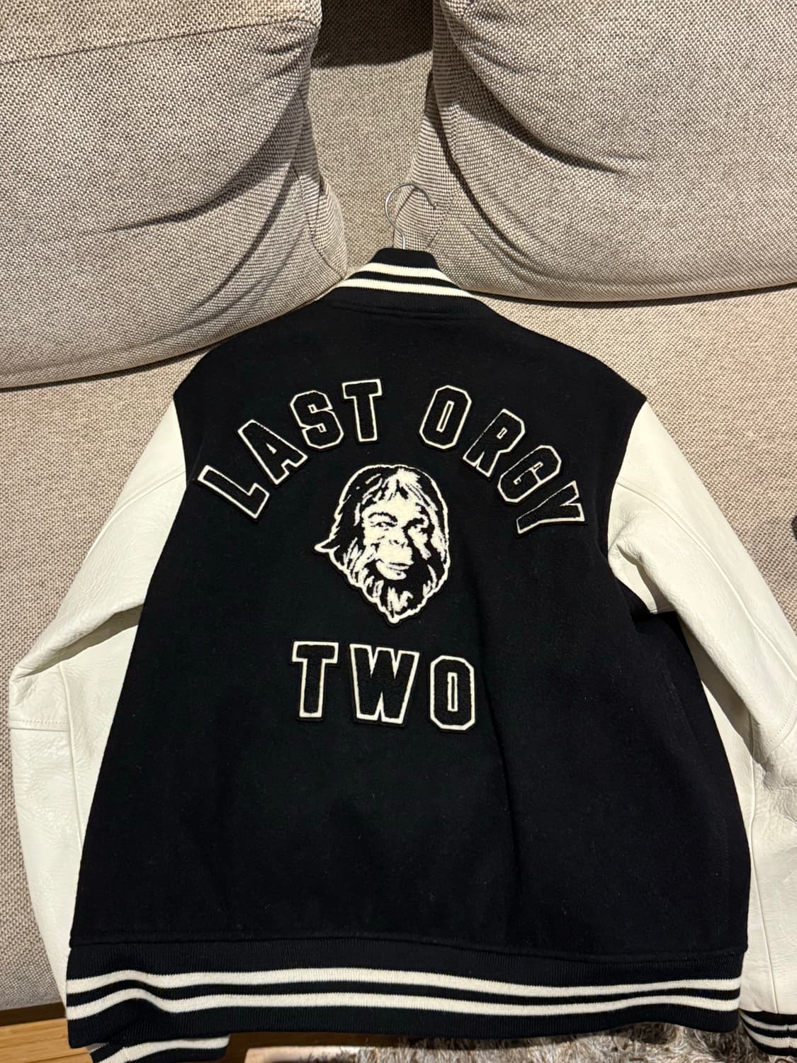 휴먼메이드 x 언더커버 바시티 자켓 XL 사이즈 상품이미지3