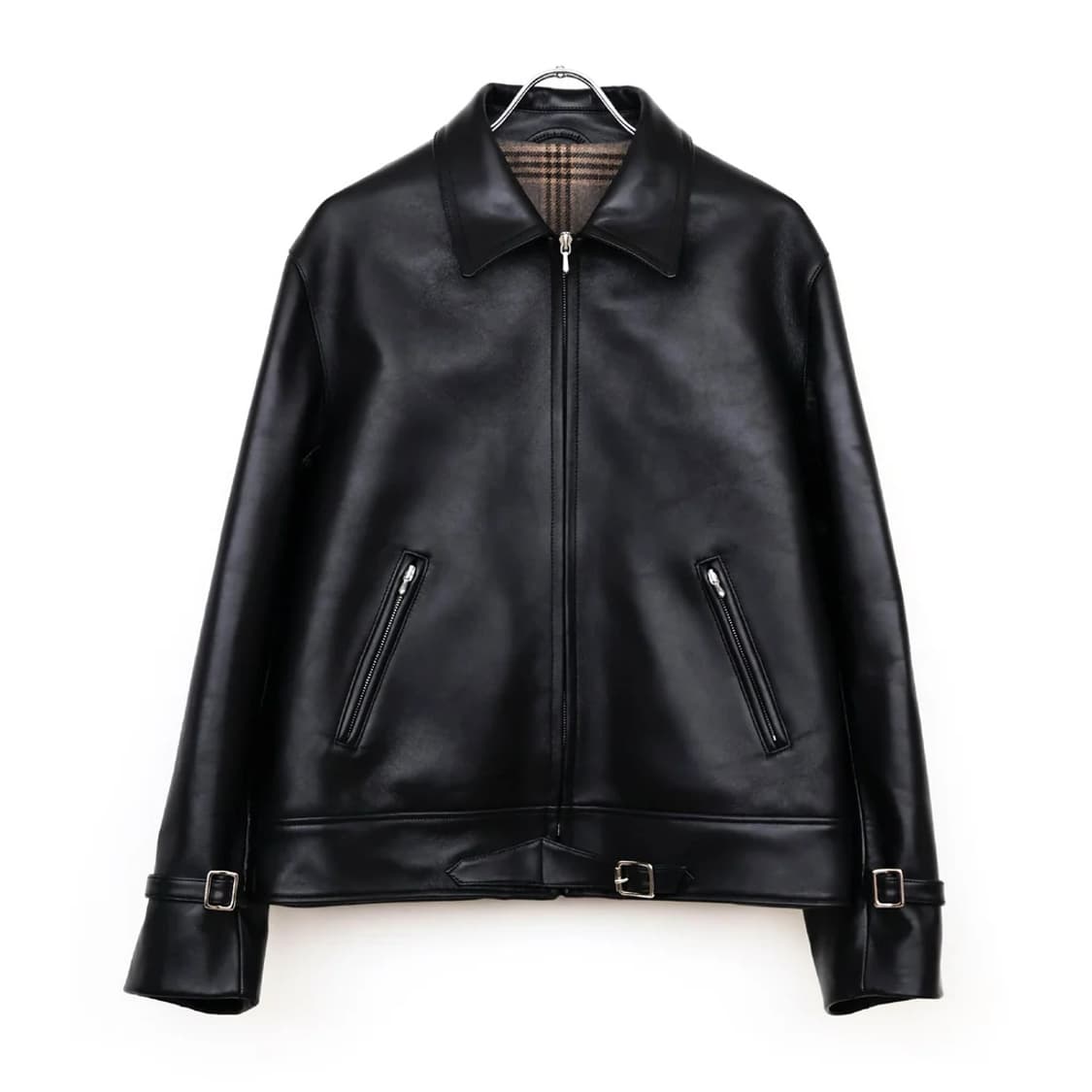 26ss Leather French Riders Jacket 상품이미지2