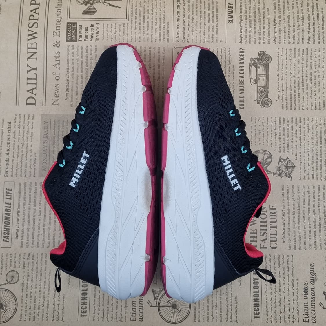 밀레 니트 여성 워킹화 235 상품이미지5