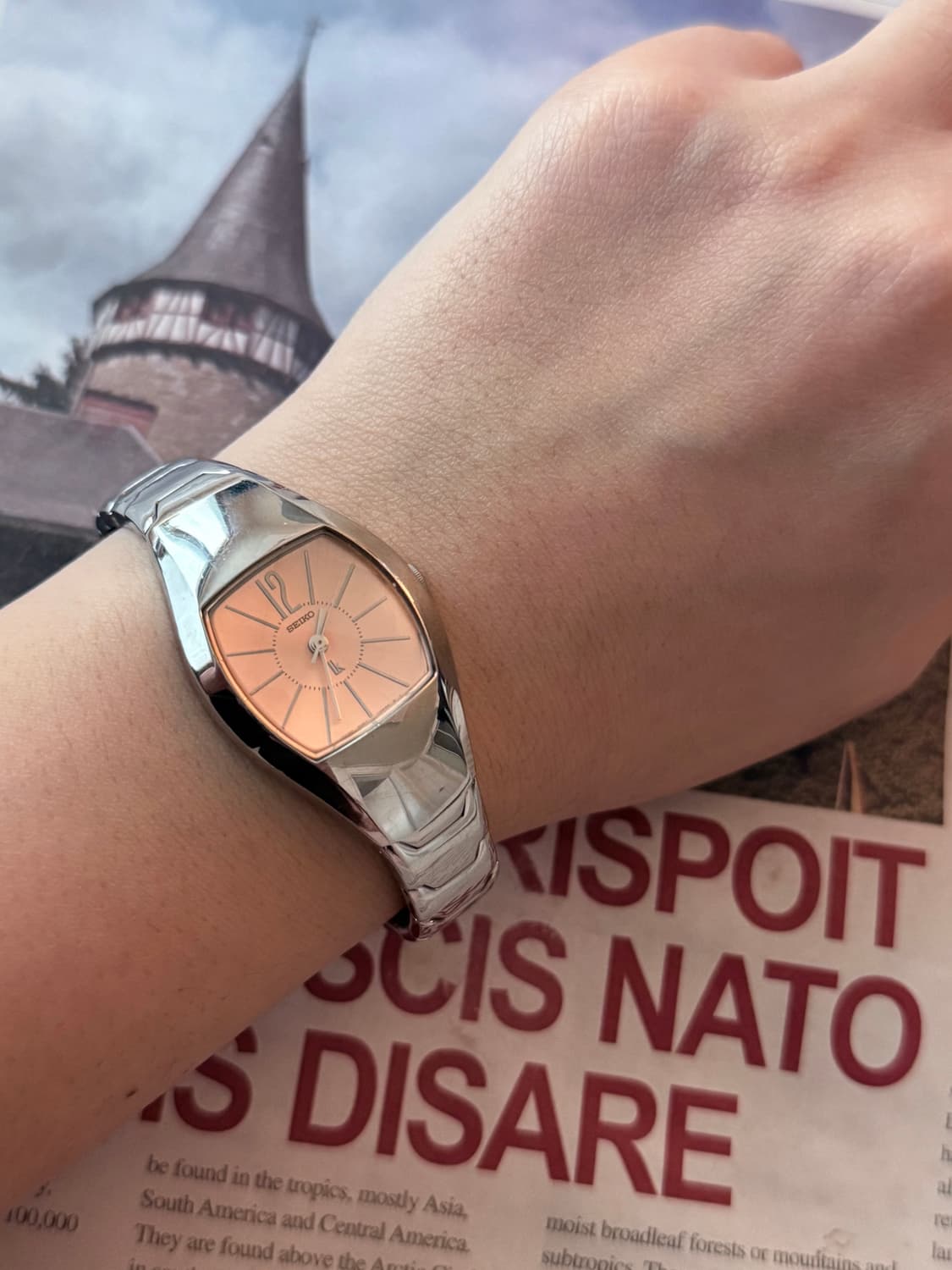 세이코 Seiko 쉘 실버 피치 상품이미지4