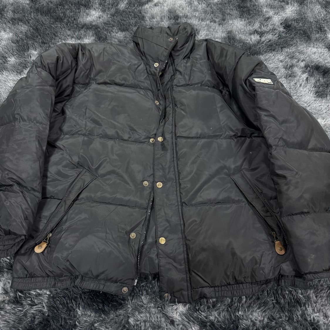 투티/0117 WHITE CLOUD  JPN 블랙 패딩 자켓 상품이미지2