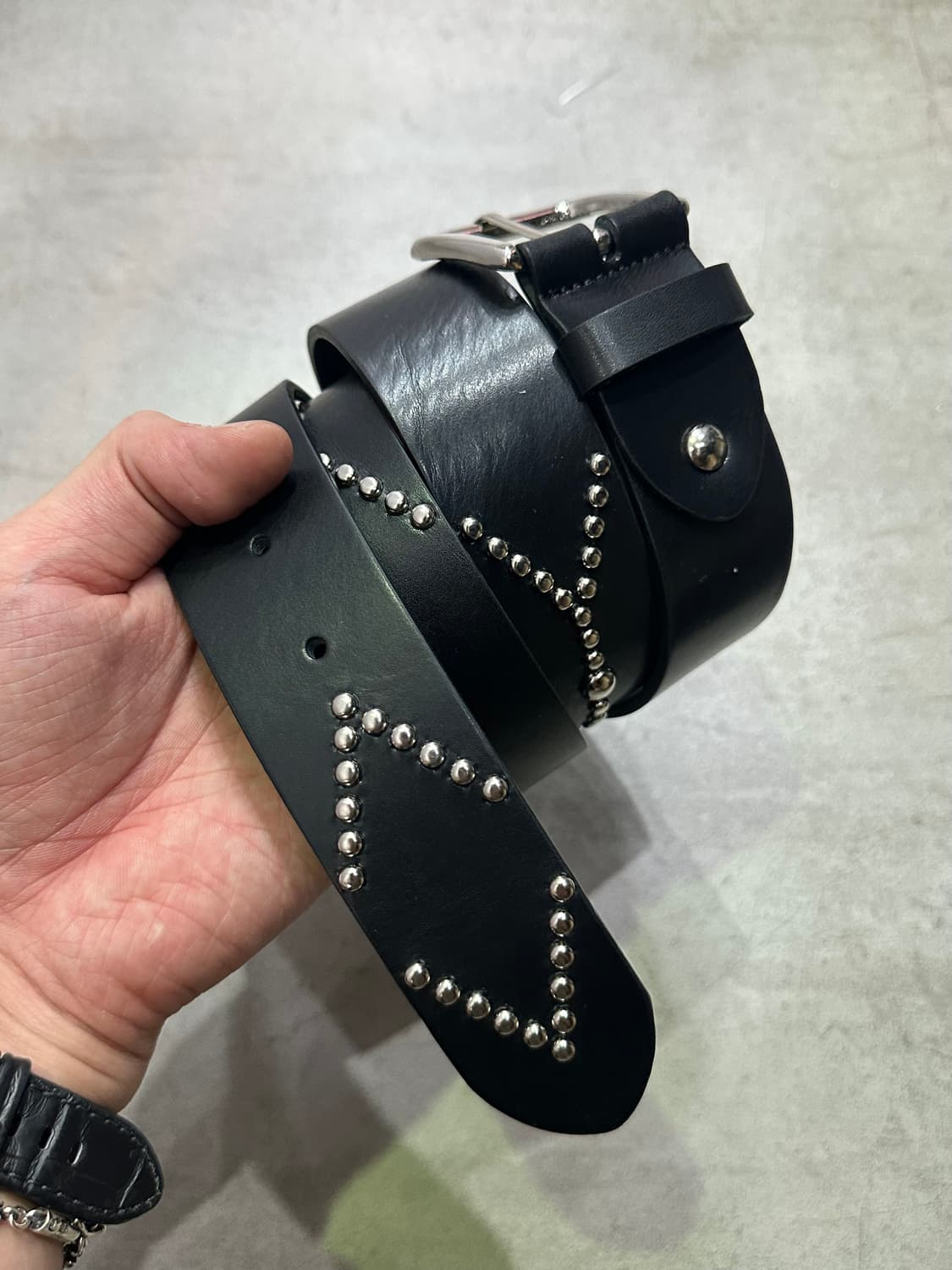 Y stud belt - 와이 스터드 벨트 상품이미지2