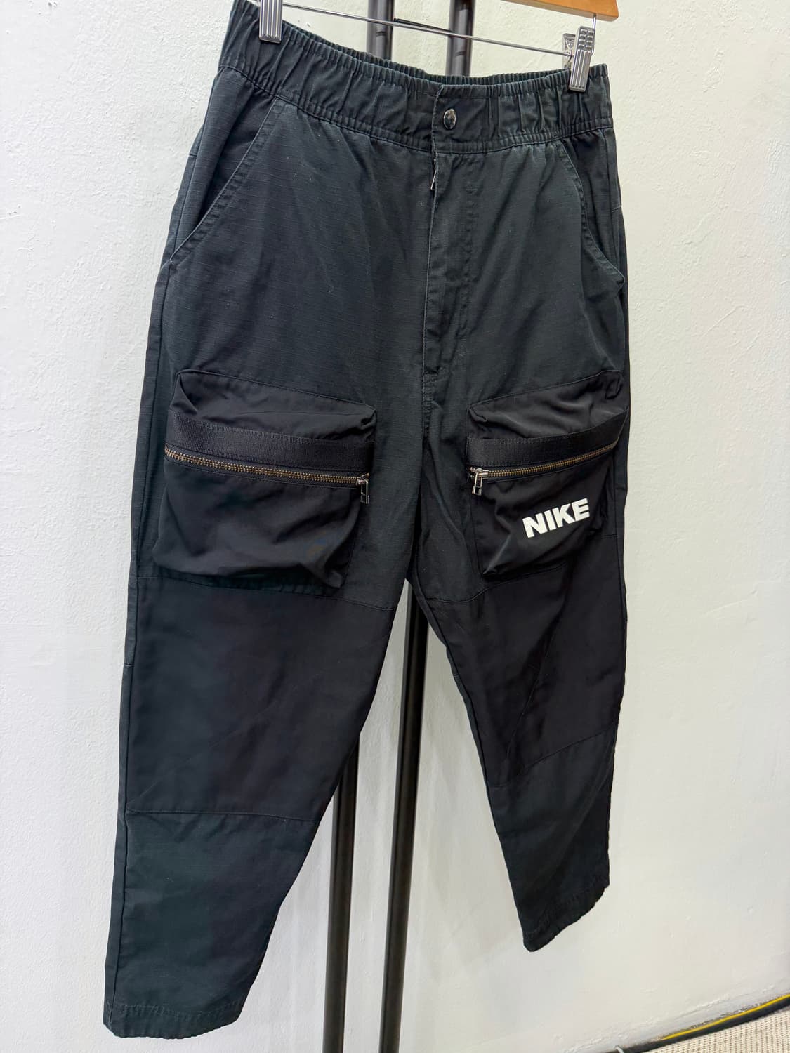 정품) 나이키 블랙 카고 바지 S 상품이미지2