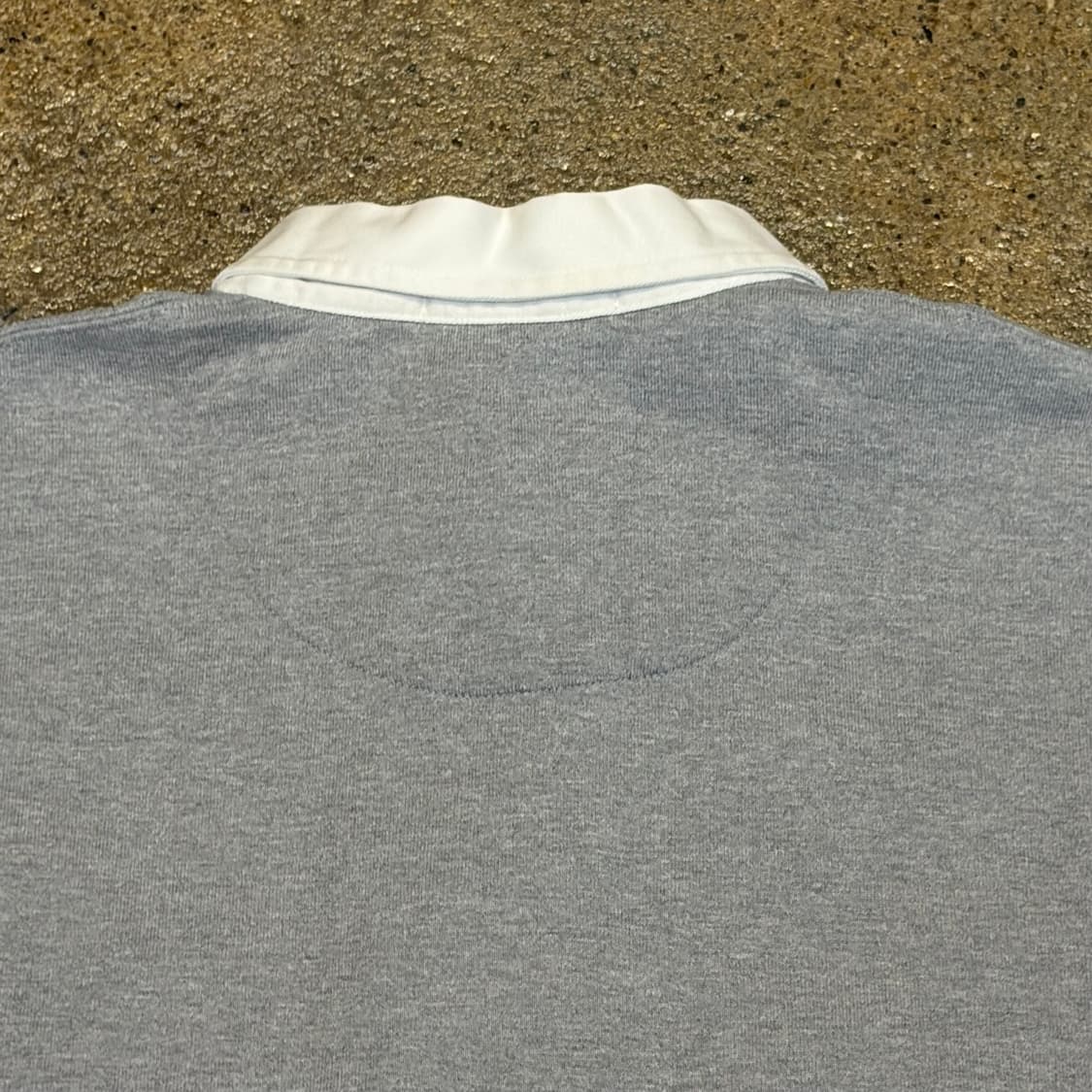 레어 90s 미국 빈티지 폴로랄프로렌 헤비코튼 럭비티 카라티 상품이미지8