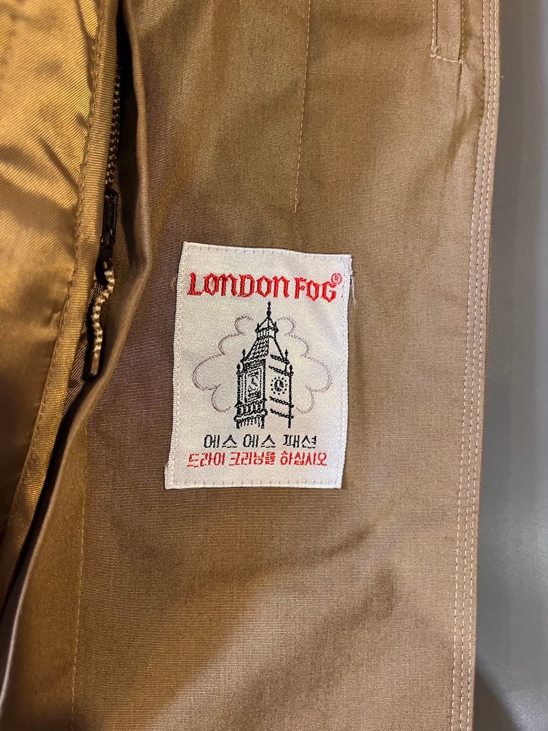 런던포그 트렌치 코트 (한국제) 상품이미지5