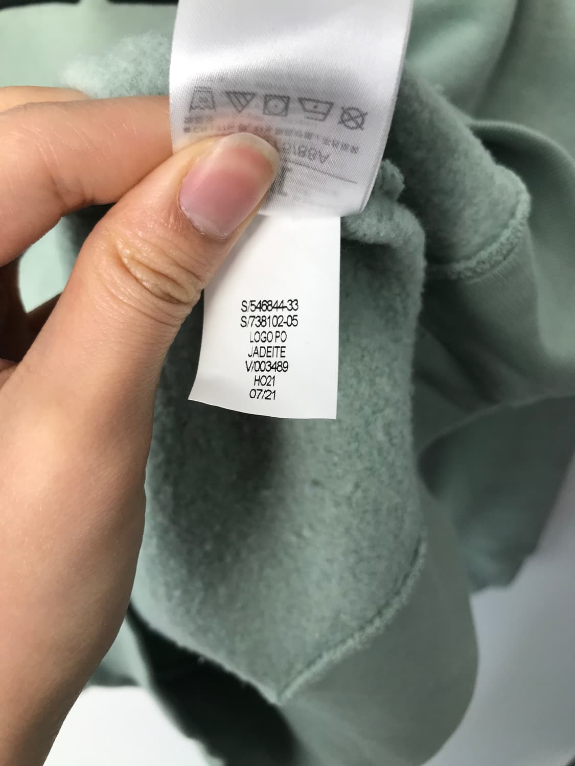 Gap 갭 민트 후드티 상품이미지5