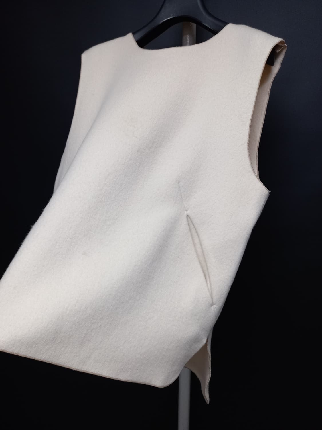 페니블루 PENNY BLUE 추동 핸드메이드 베스트 F 44-66 상품이미지4