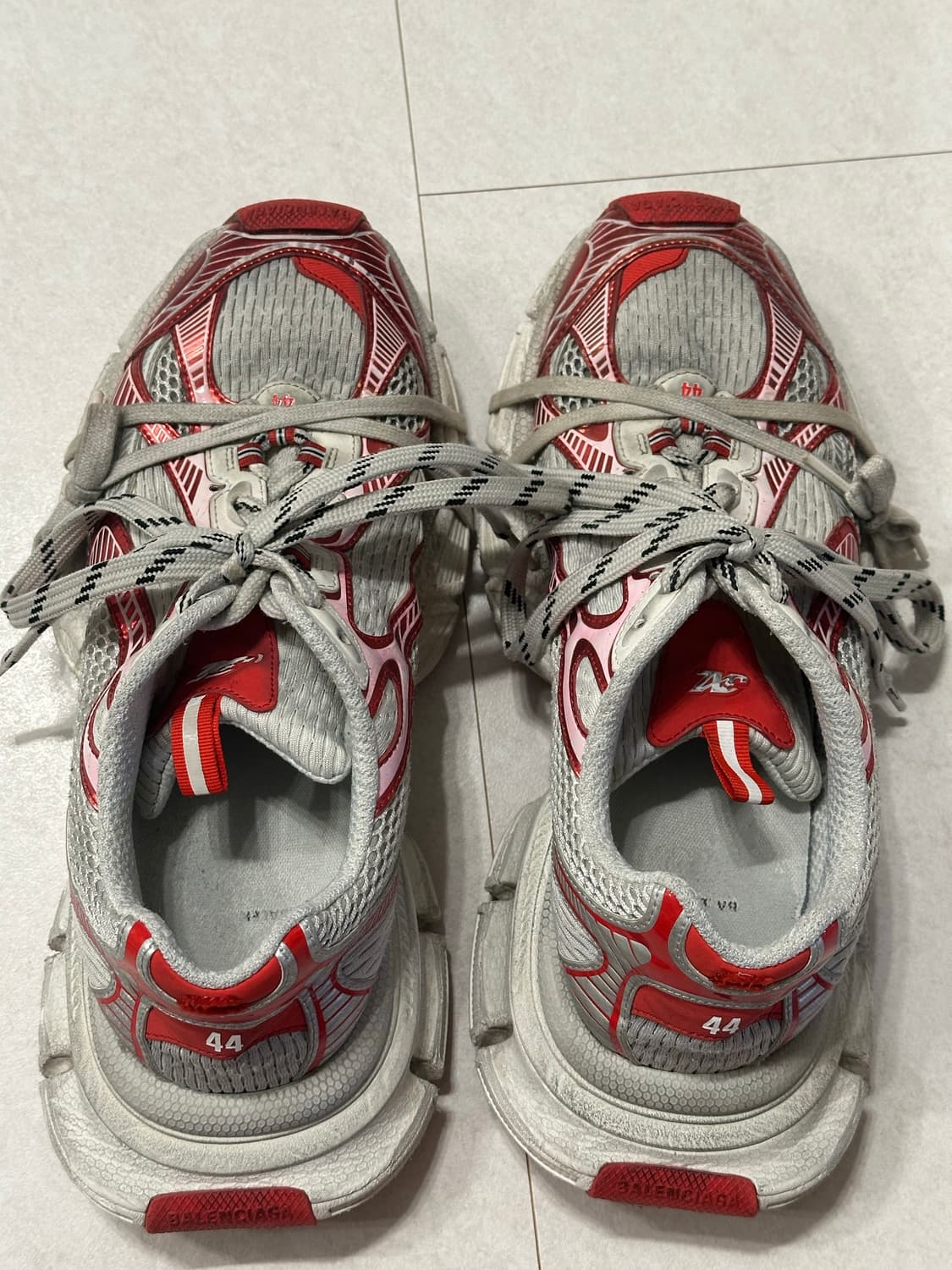 [44]발렌시아가 3xl 화이트 레드 상품이미지10