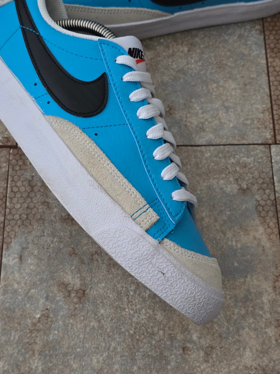 (245)나이키 블레이저 로우 77 블루 화이트 상품이미지8