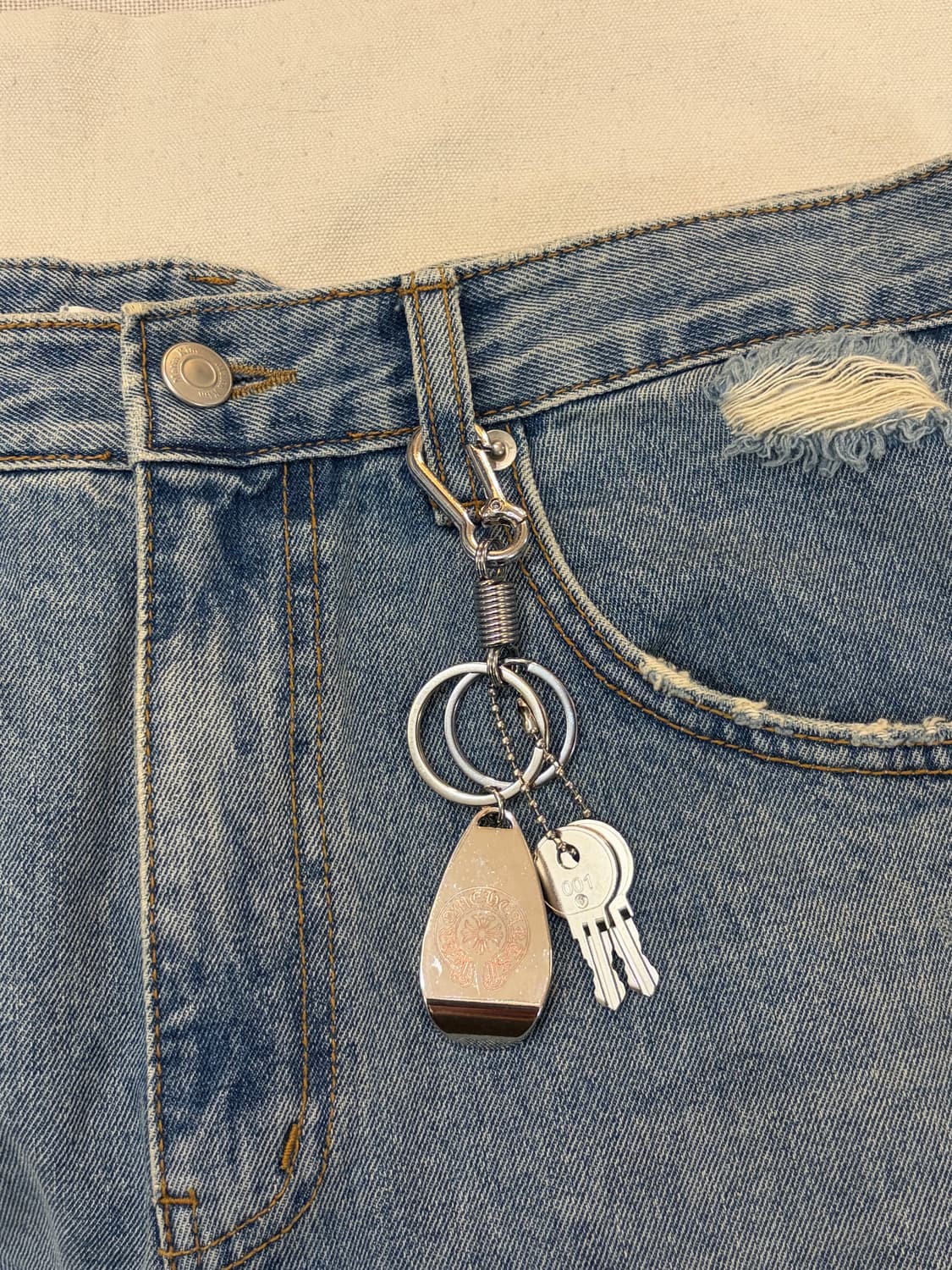 실버 미니 키 & 오프너 키링 상품이미지4