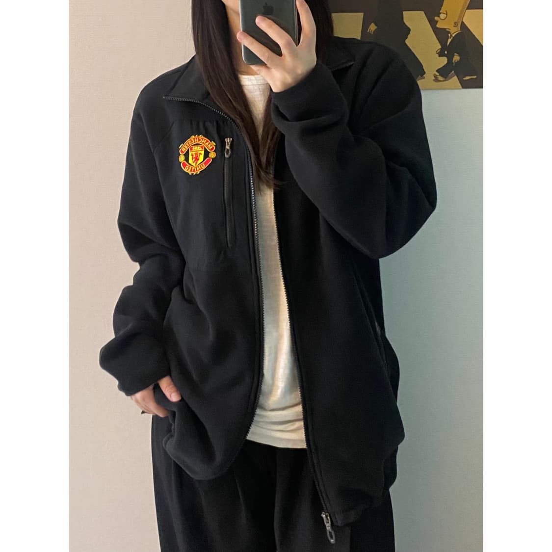 콜롬비아 맨유 후리스 상품이미지2