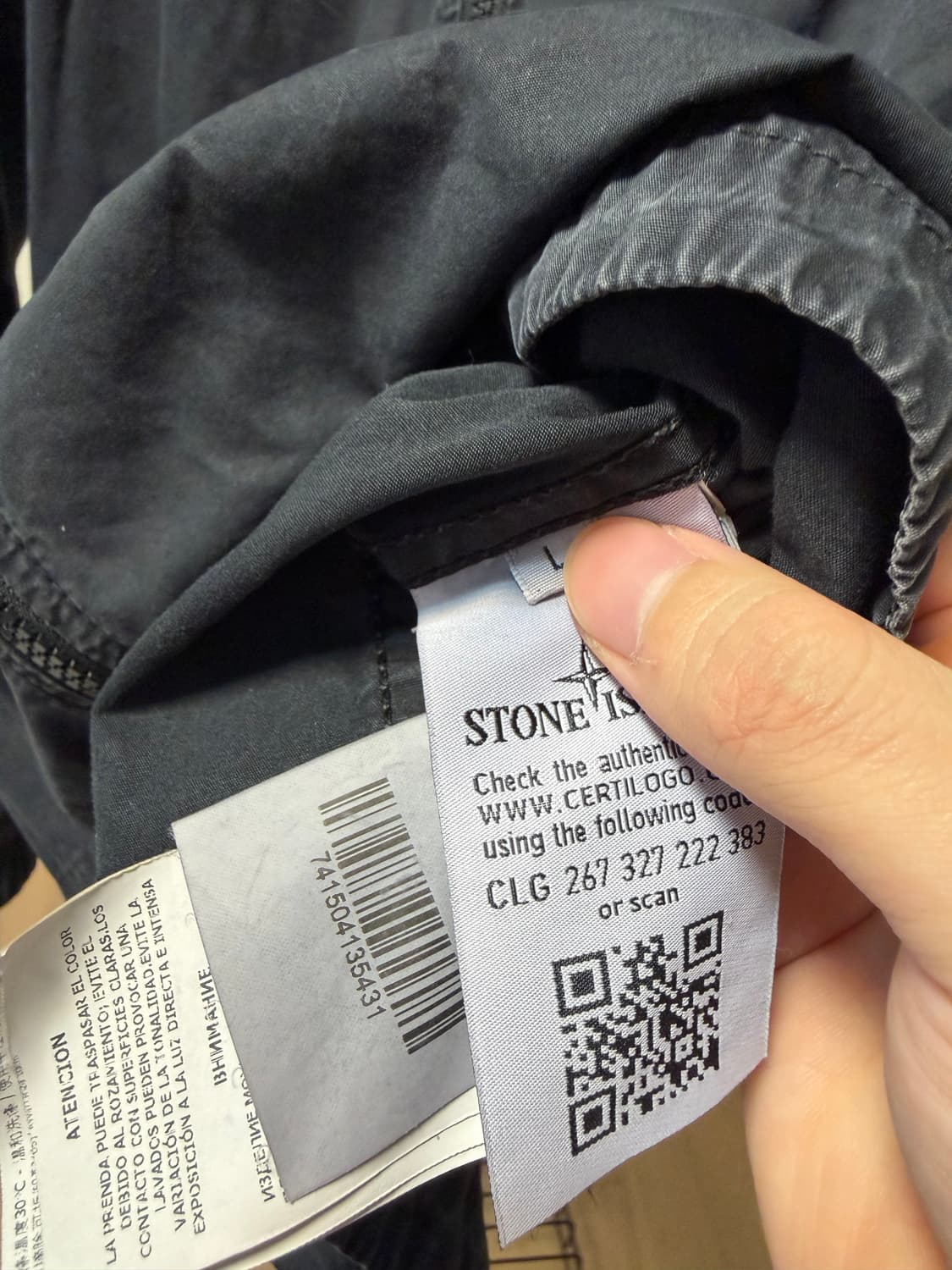 스톤아일랜드 오버 셔츠자켓 상품이미지2