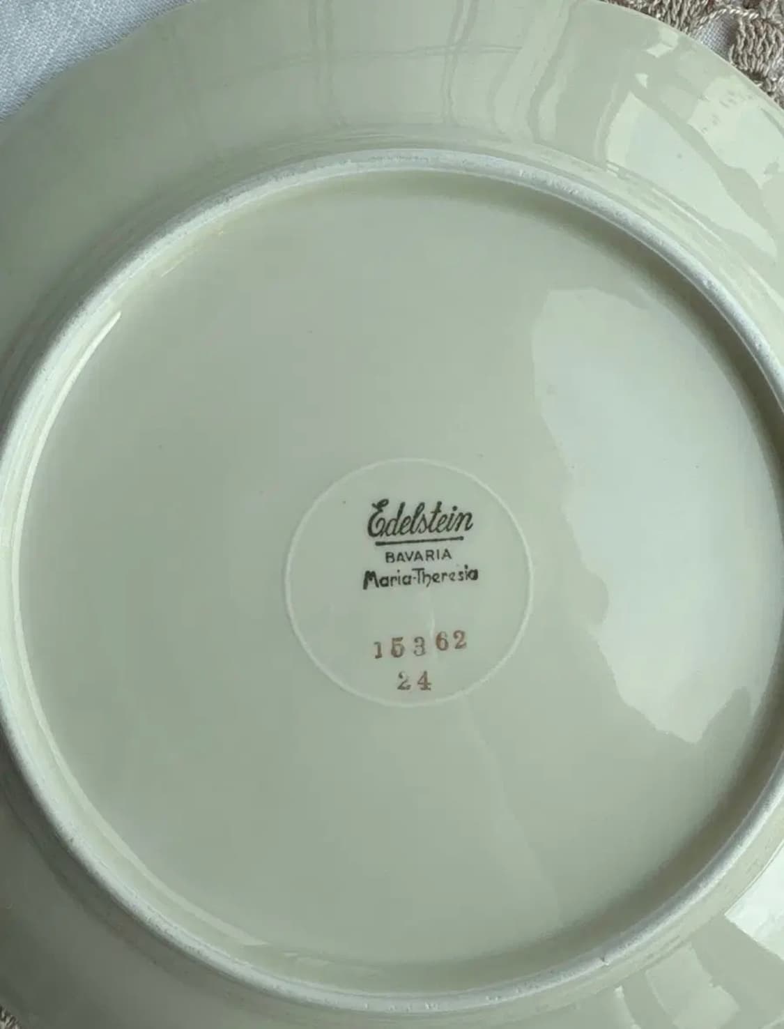 독일 올드 앤틱 에델슈타인 마리아테레지아 디저트접시 상품이미지4