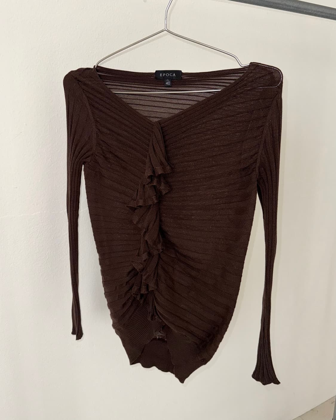 Epoca 프릴 티셔츠 상품이미지3