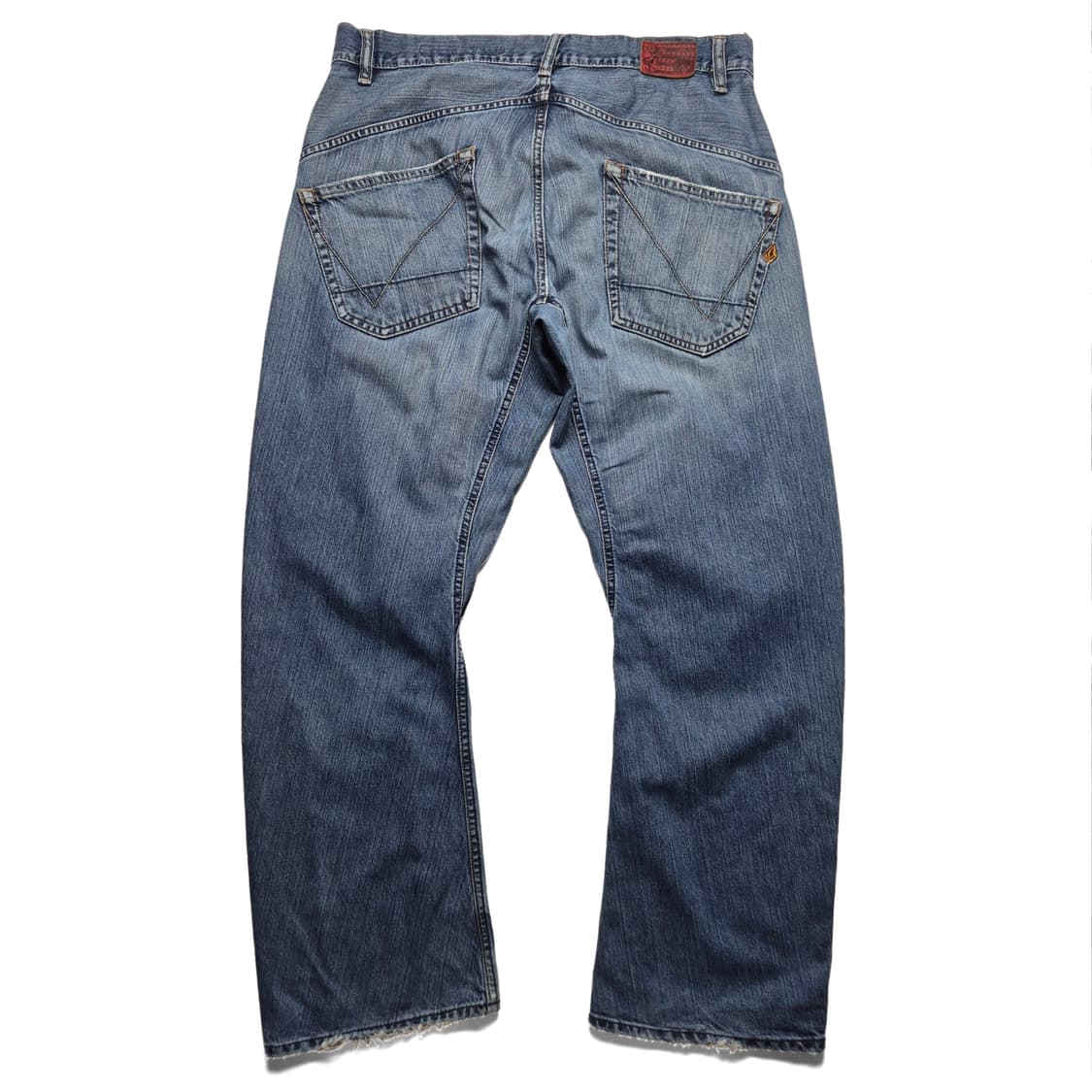 [34x30] 올드 볼텀 커브드 데님팬츠 USA 상품이미지5