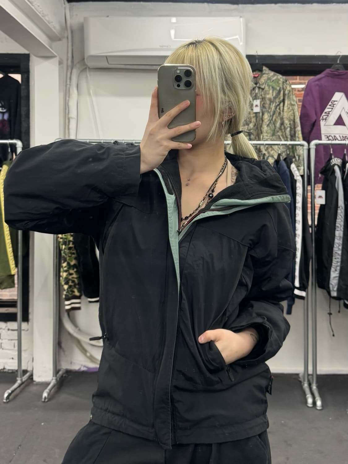 폴로 스포츠 누빔 바람막이 상품이미지3