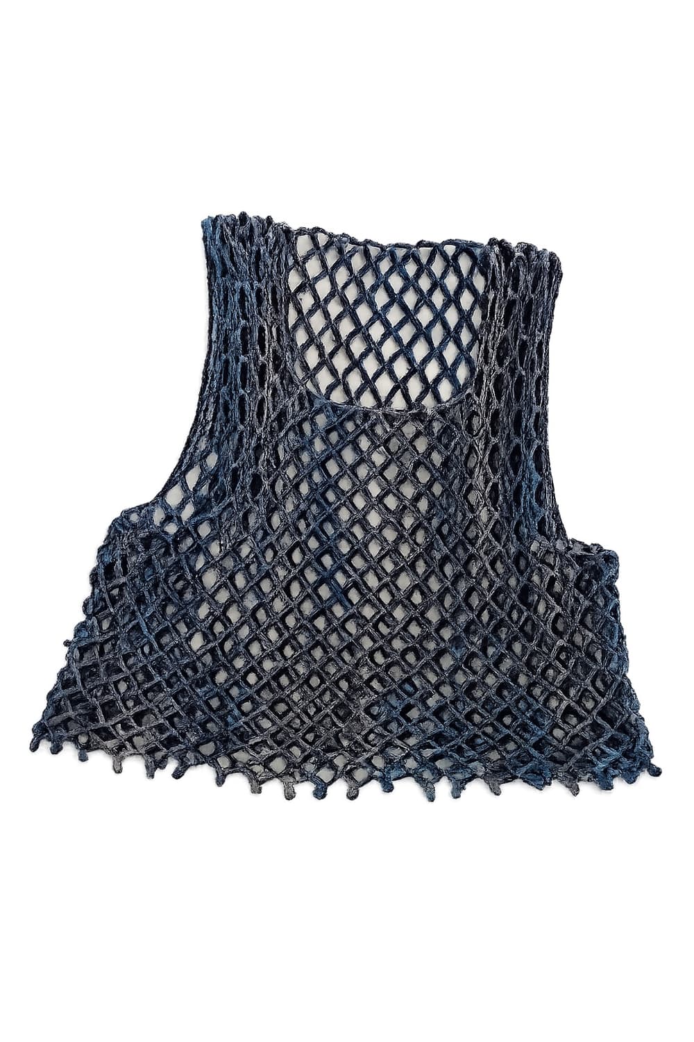 빈티지 네트 니트 베스트 상품이미지1