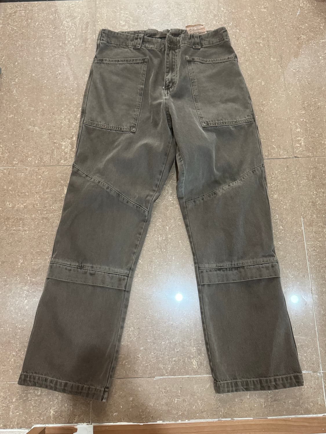 플라스틱 프로덕트 MPa WAVE ZIPPER PANTS (RUST) 상품이미지3
