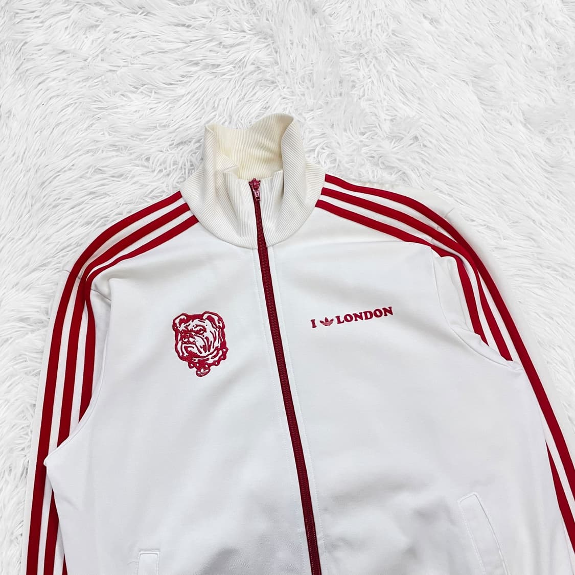 아디다스 런던 트랙탑 져지 화이트 상품이미지3