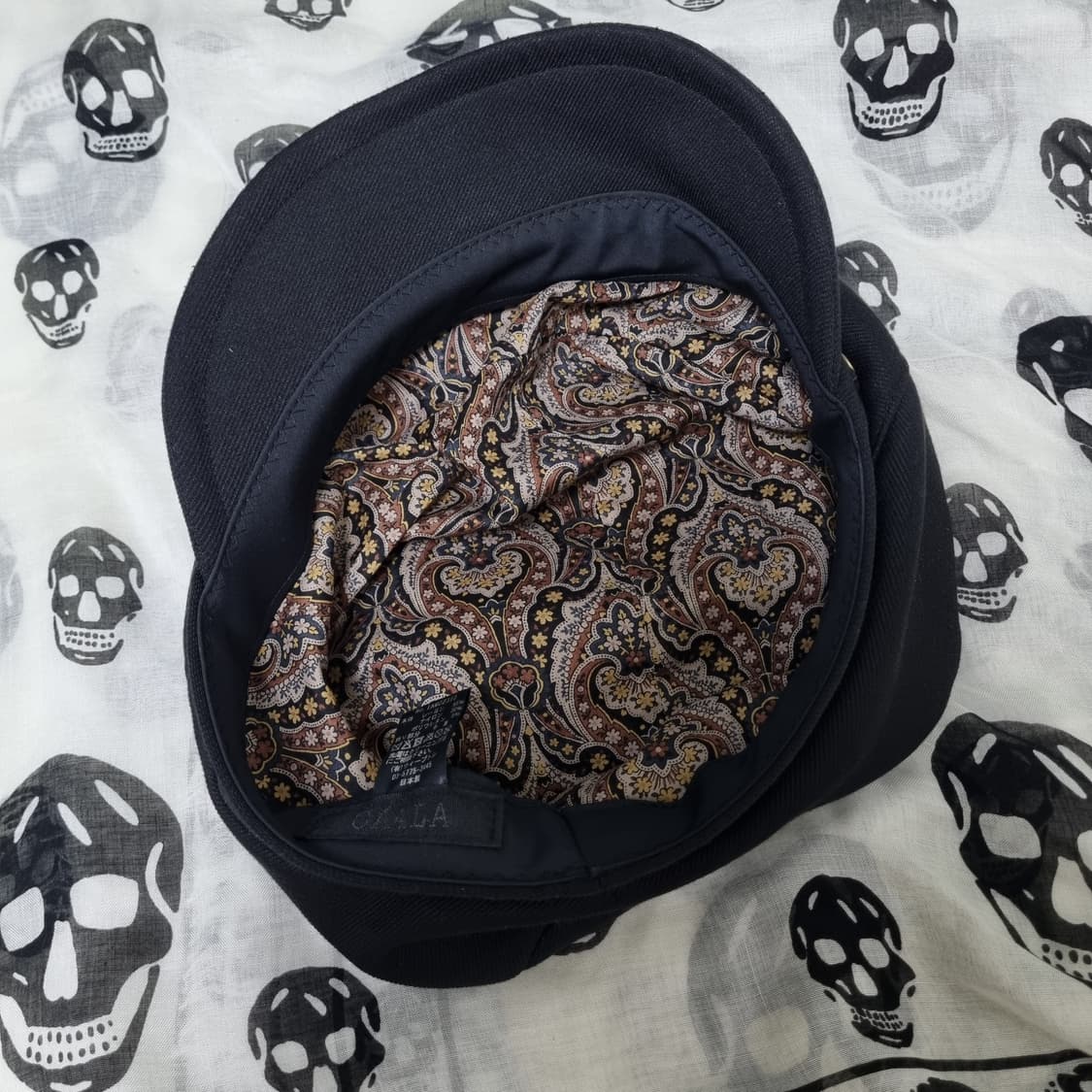 Ca4la 캐스캣 뉴스보이캡 블랙 상품이미지3