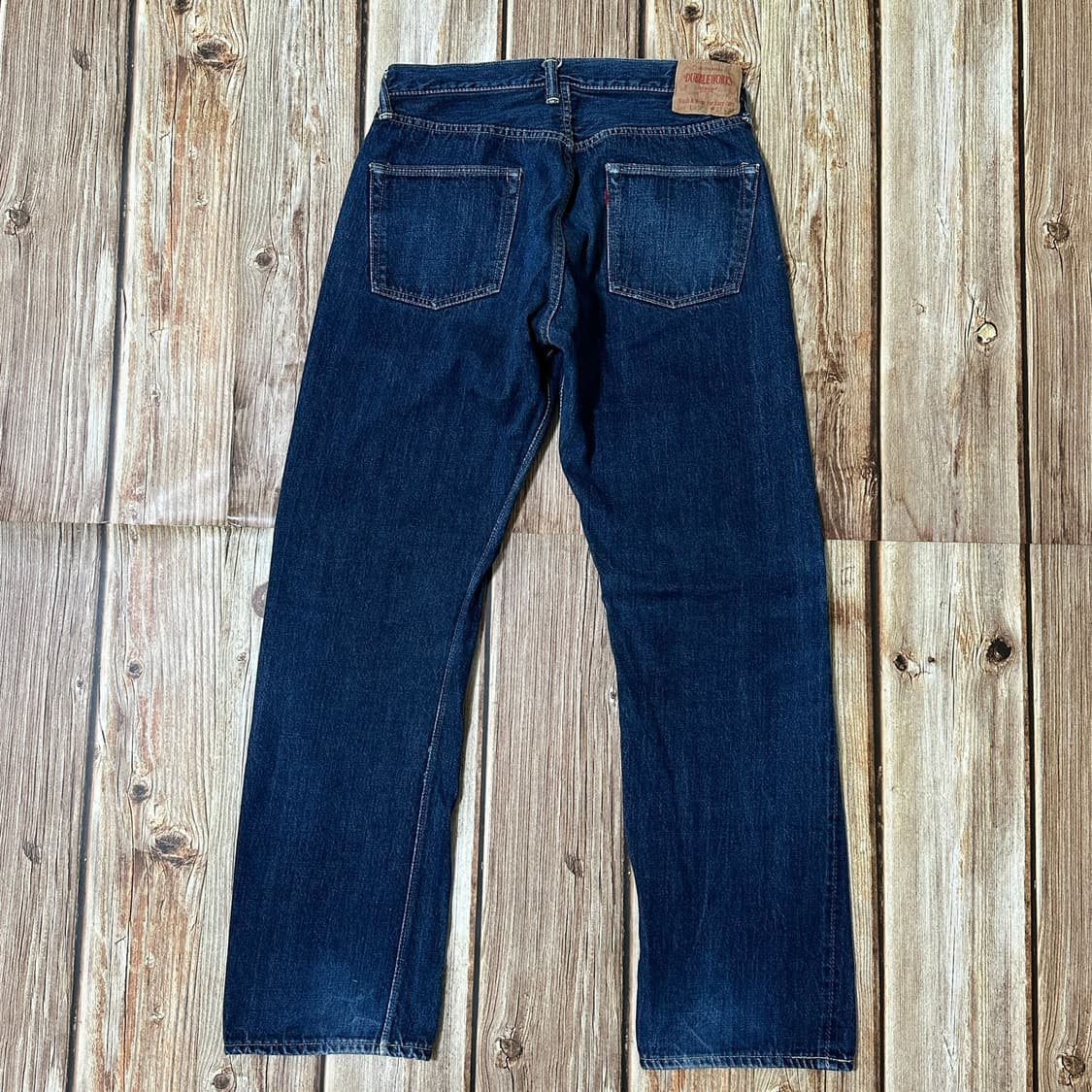 더블웍스 by 웨어하우스 Lot.DW5P 셀비지 데님 팬츠 33 사이즈 상품이미지3