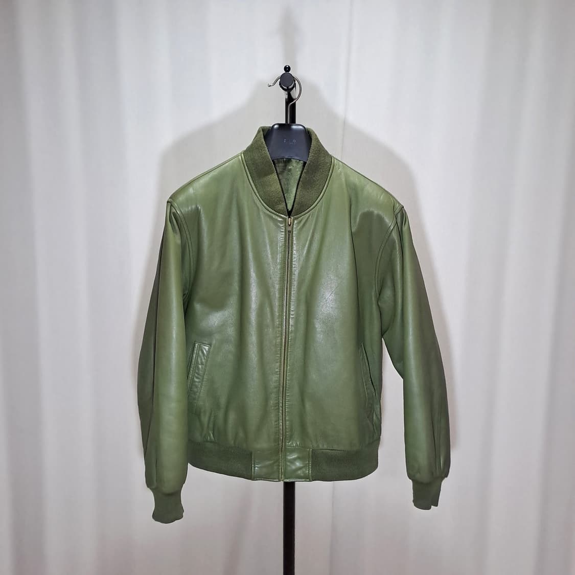 (택포) Schiatti 이태리 핸드메이드 양가죽 블루종 100 B656 상품이미지1