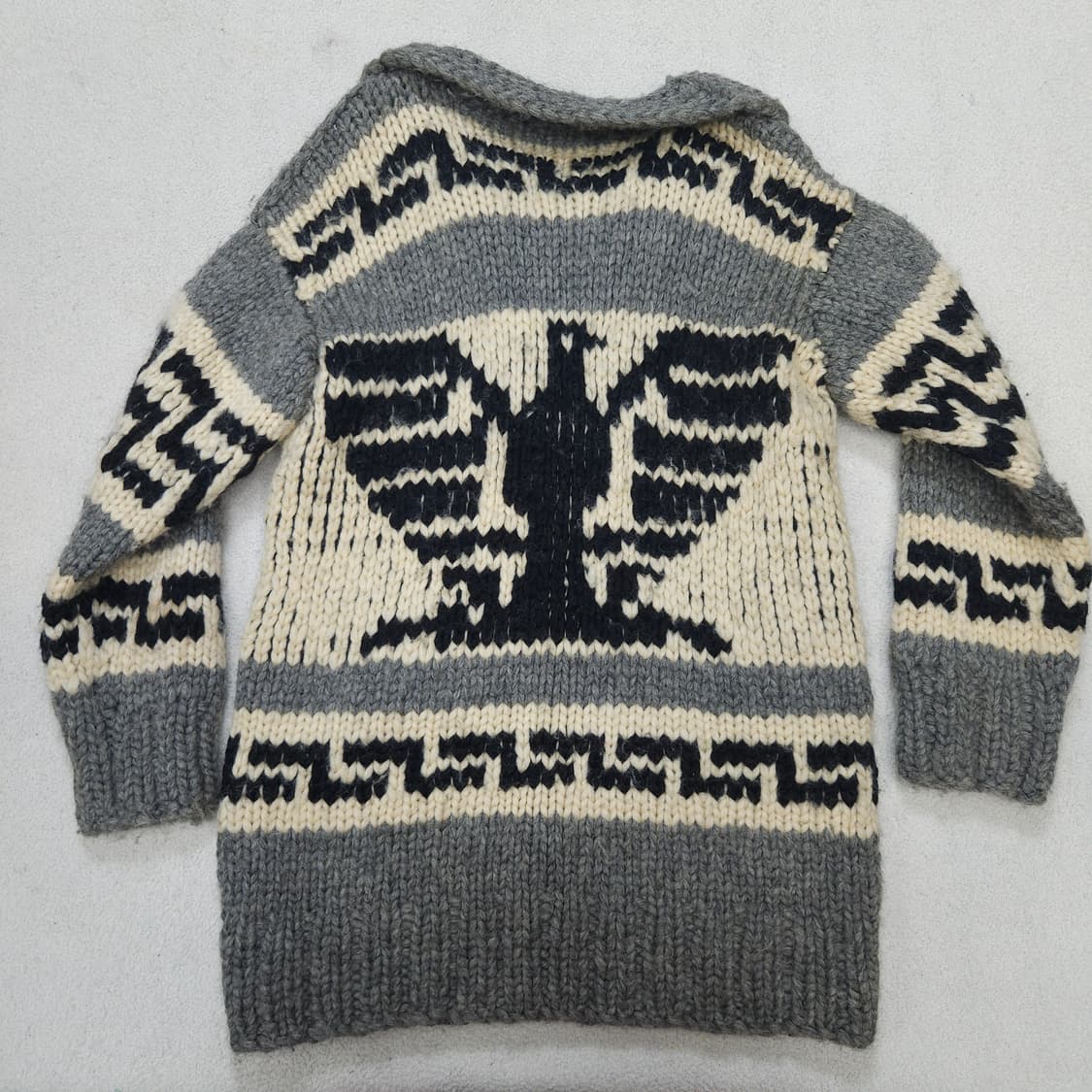 빈티지 헤비울 썬더버드 코위찬 상품이미지3