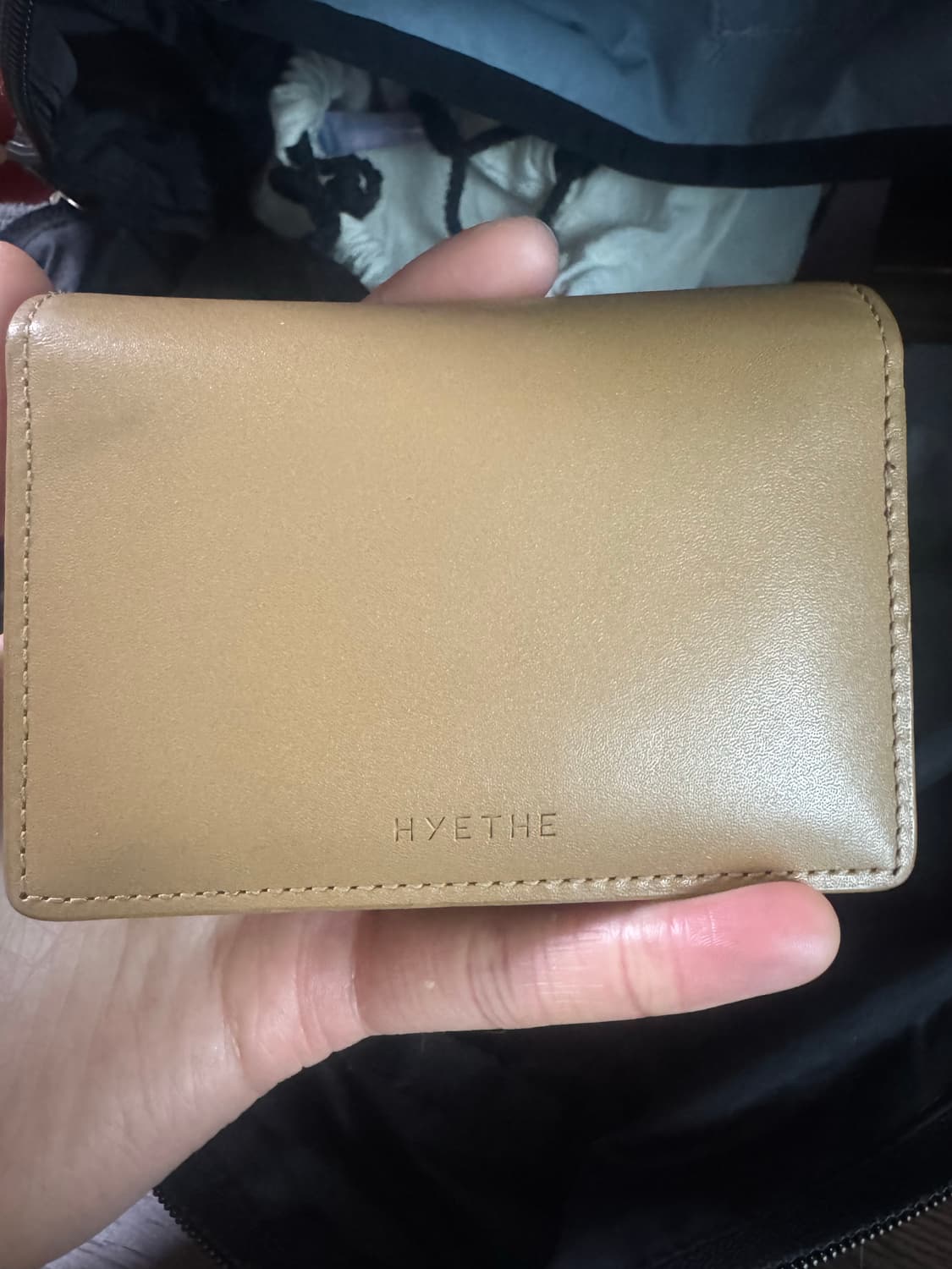 HYETHE 에그쉘 소가죽 카드지갑 반지갑 상품이미지5