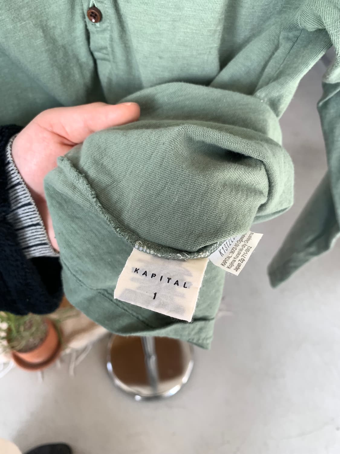 Kapital 캐피탈 헨리넥 롱 슬리브 상품이미지4