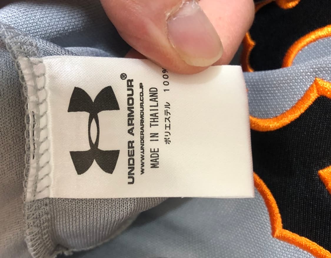 NPB 언더아머 요미우리자이언츠 어센틱 원정유니폼 M #49 이시카와 상품이미지7