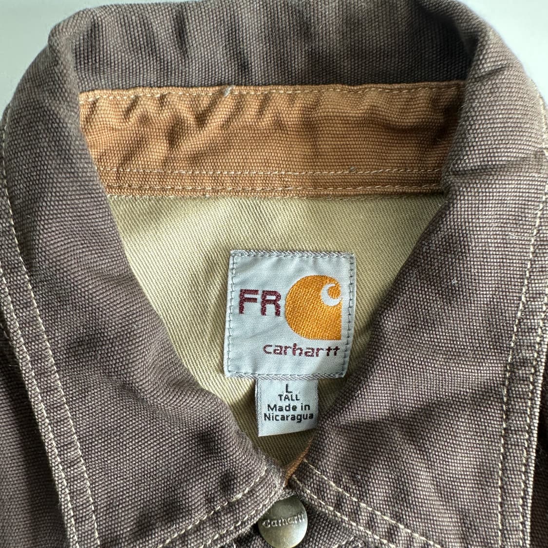 Carhartt FR 킬하트 FR OG 컨버스  모스 브라운 자켓 상품이미지6