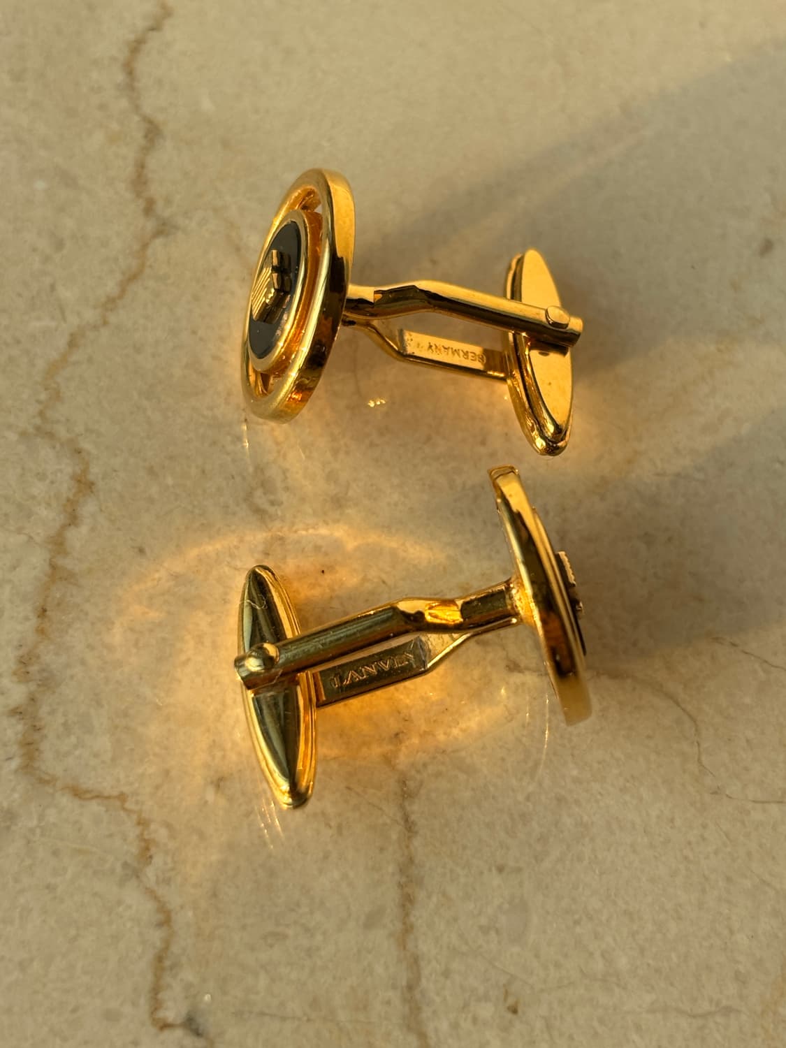 빈티지 Lanvin 랑방 커프스 링크 + 타이핀 세트 상품이미지3