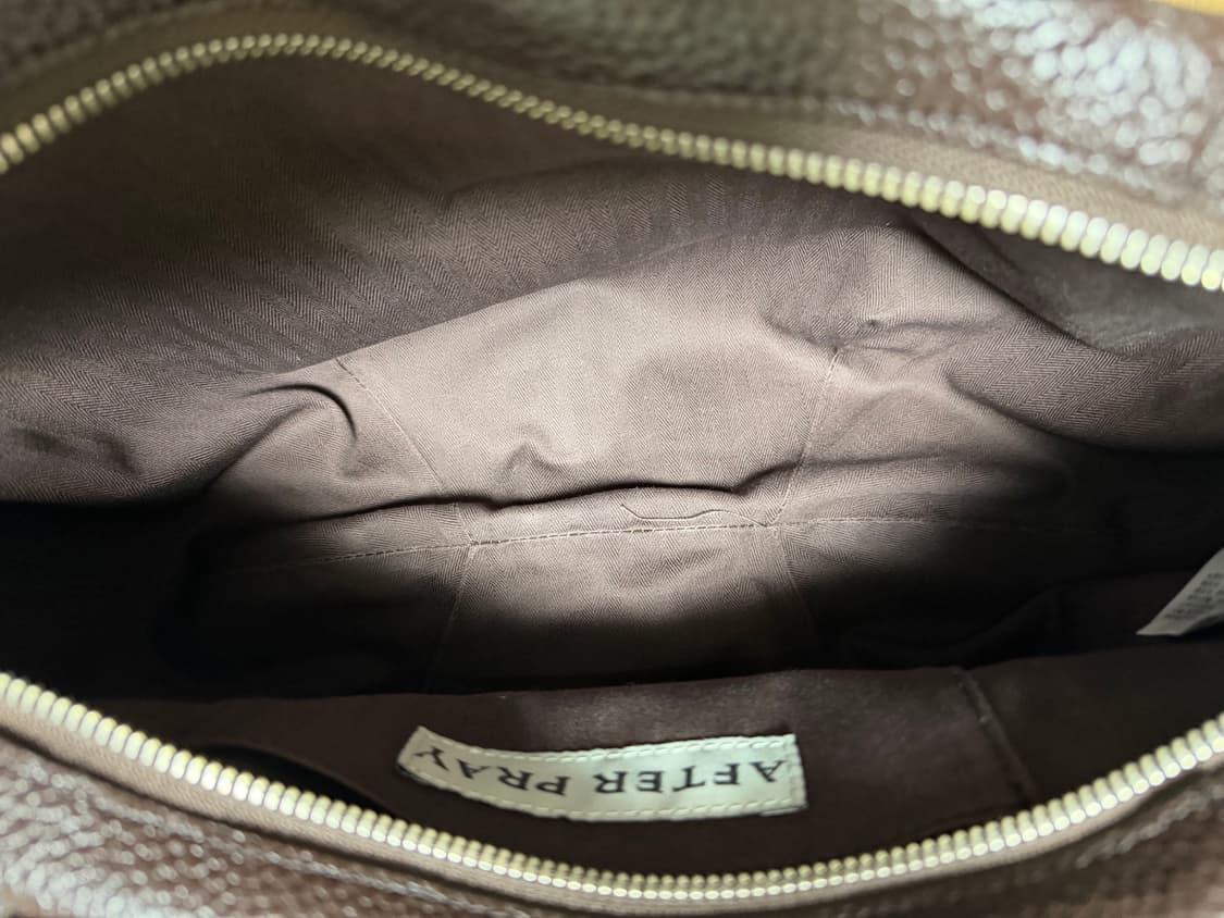 애프터프레이 포춘 쿠키 레더 크로스백 브라운 상품이미지3